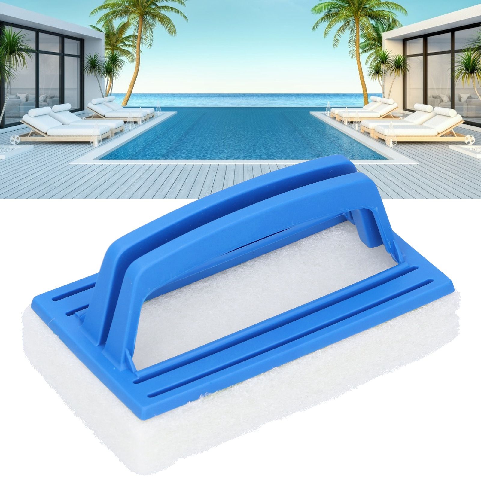 Handheld Sponge Brush Pool Hand Scrub Cleaning Brush Swimming Pool Cleaning view 9