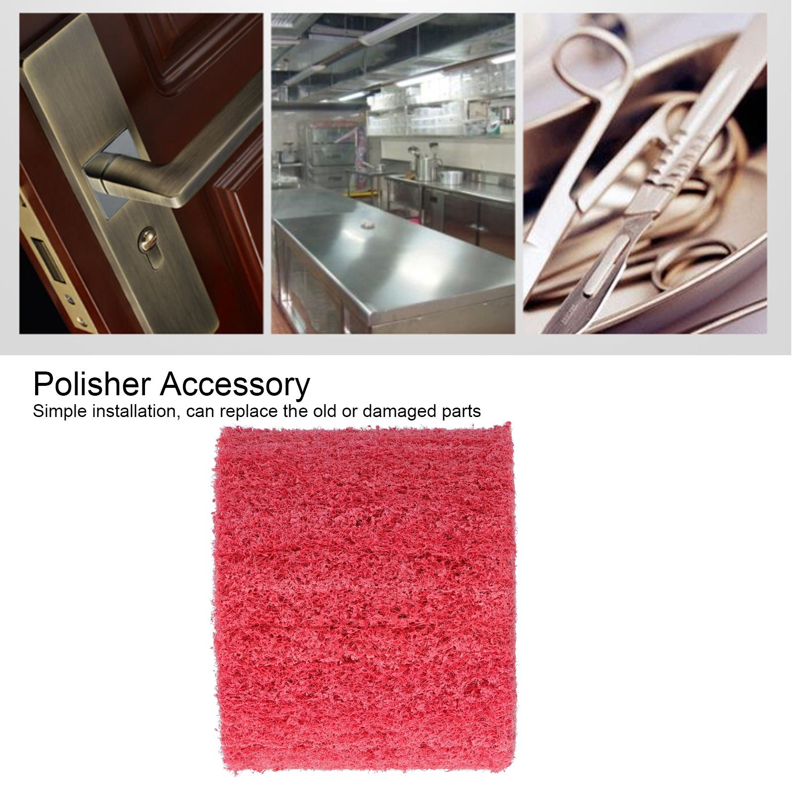 Nylon Polishing Wheel Polishing Machine Burnishing Wheel Polisher Accessory view 15