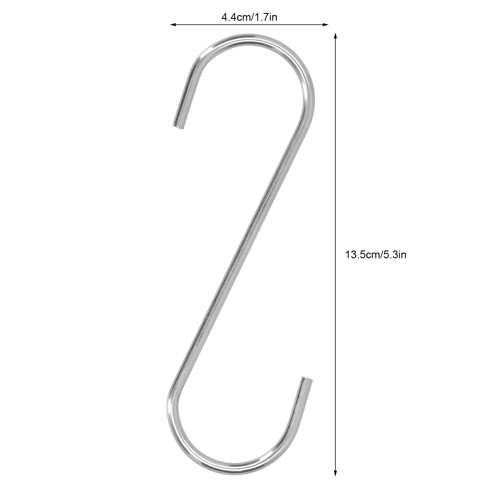 S shape Hook Stainless Steel Hanger Hook Courtyard Balcony Bird Feeder Accessory view 12