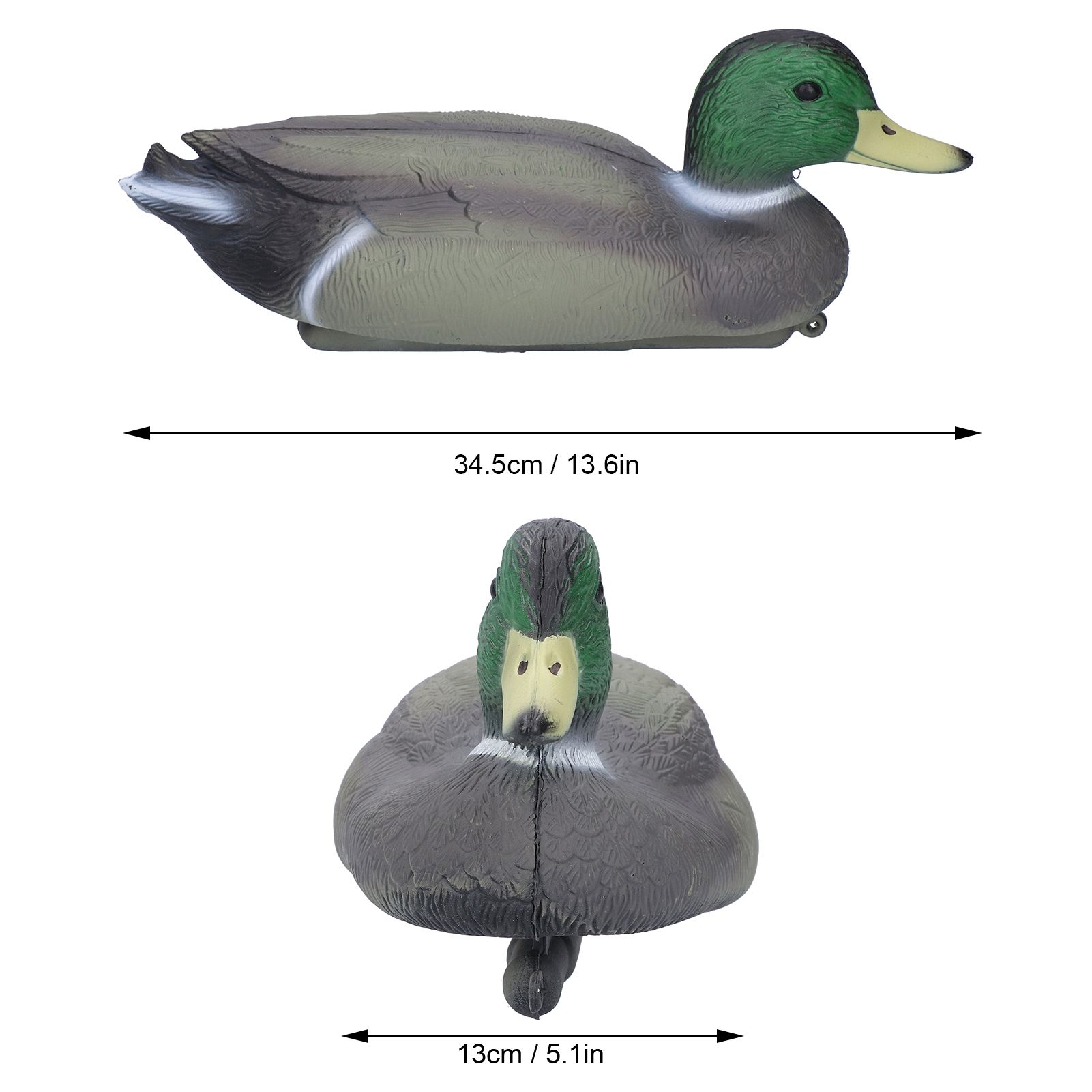 Plastic Duck Outdoor Simulation Floating Decoying Duck Garden Decorations view 11
