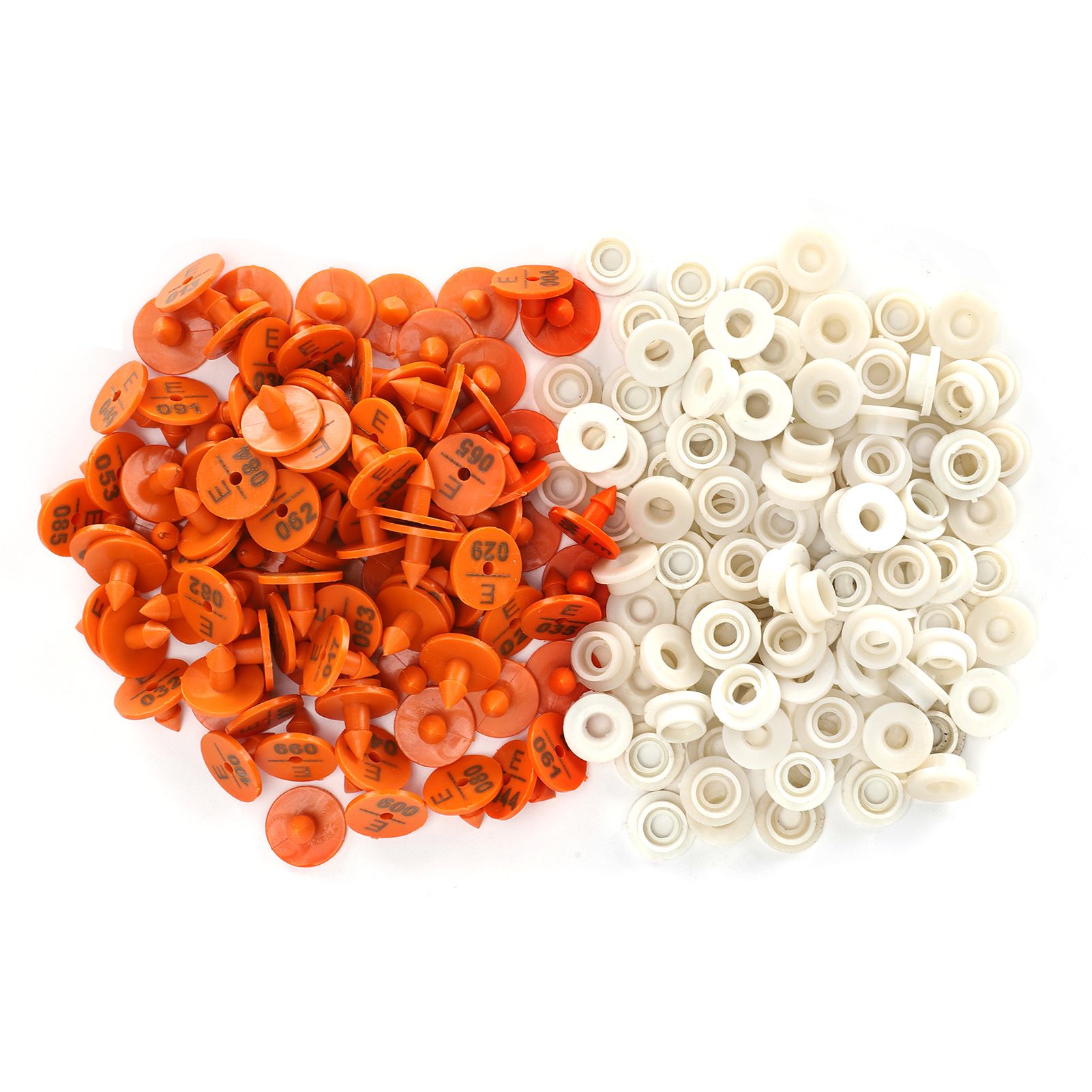 100 Sets Rabbits Ear Tag Numbered Ear Marker Animal Identification Tag Label view 3