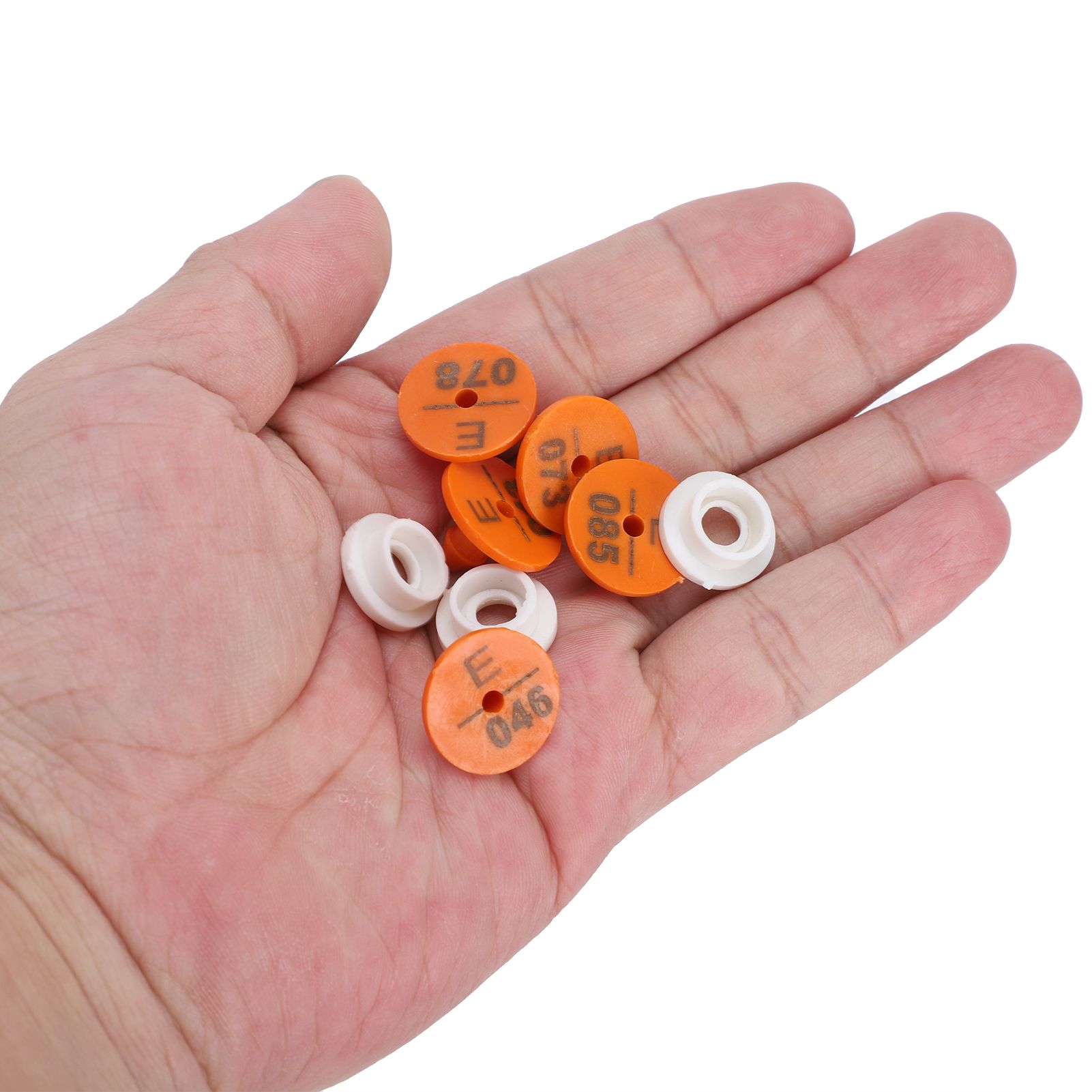 100 Sets Rabbits Ear Tag Numbered Ear Marker Animal Identification Tag Label view 13