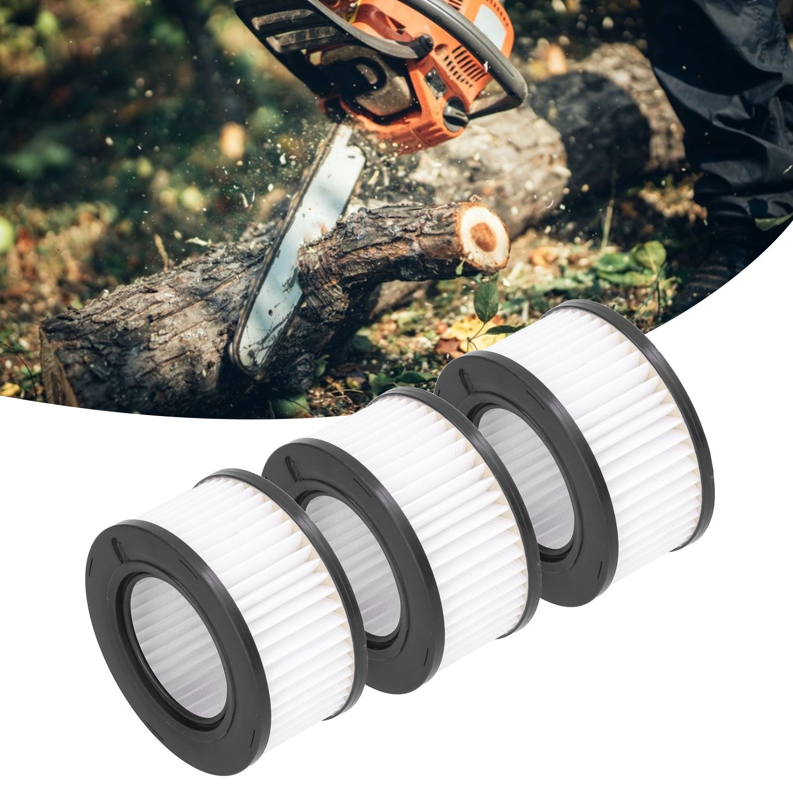 3Pcs Air Filter Fit for Stihl MS251 MS261 MS271 MS291 MS311 MS381 MS391 Chainsaw view 10