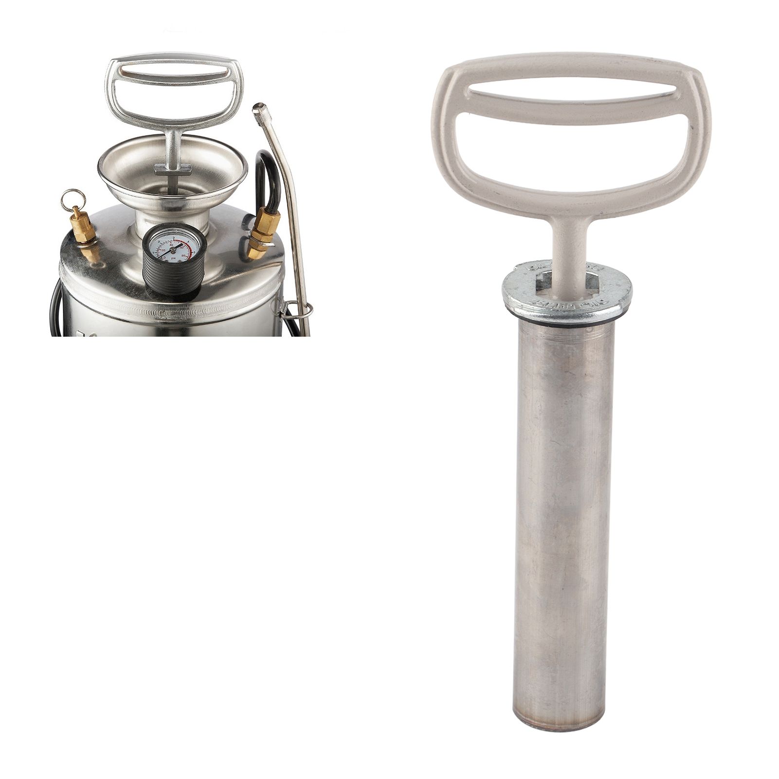 Stainless Steel Hand Pump Pressurized Pump for 4L Stainless Steel Sprayer view 9