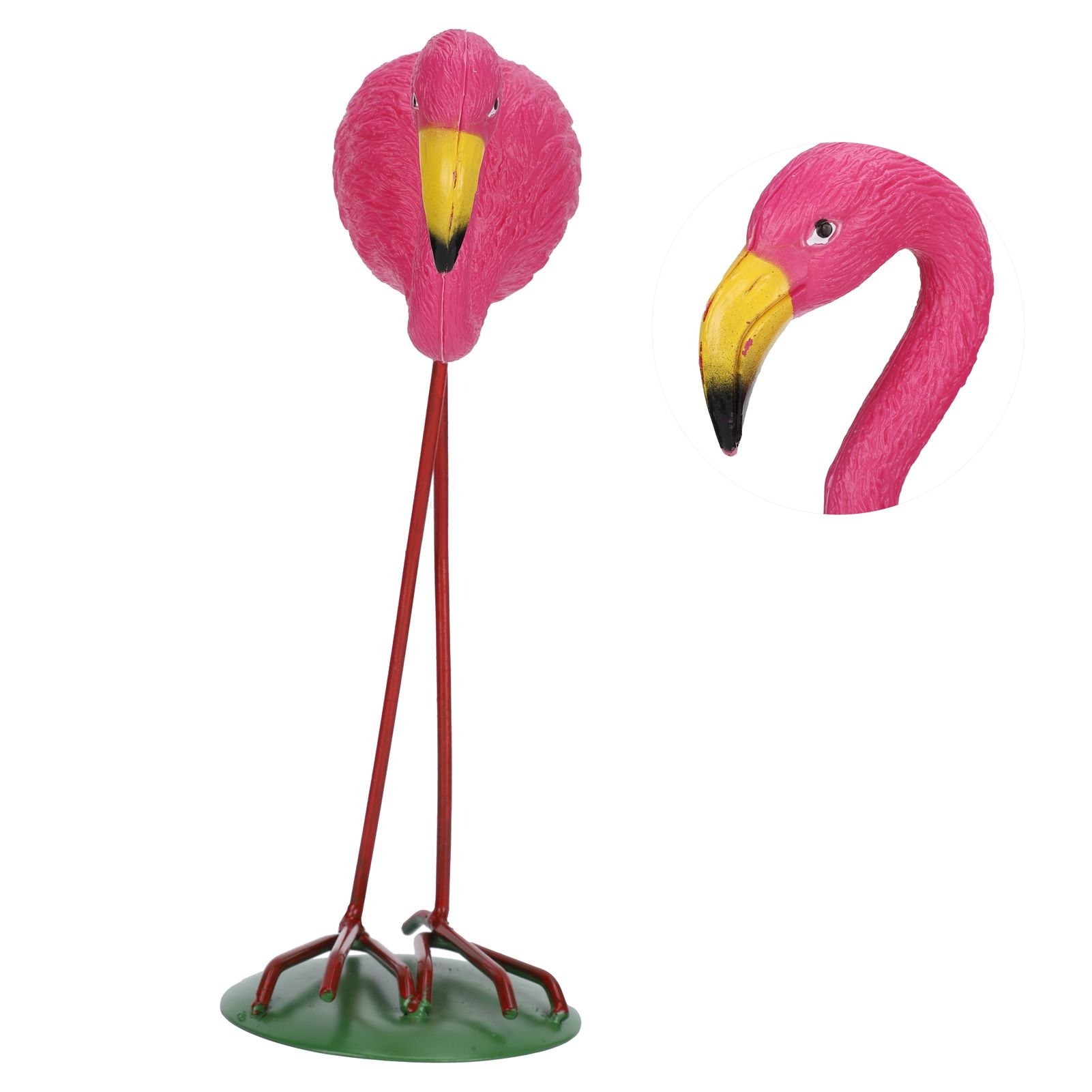 High Simulation Plastic Bird Animal Figurine Lawn Decoration Bird Drive Garden view 6