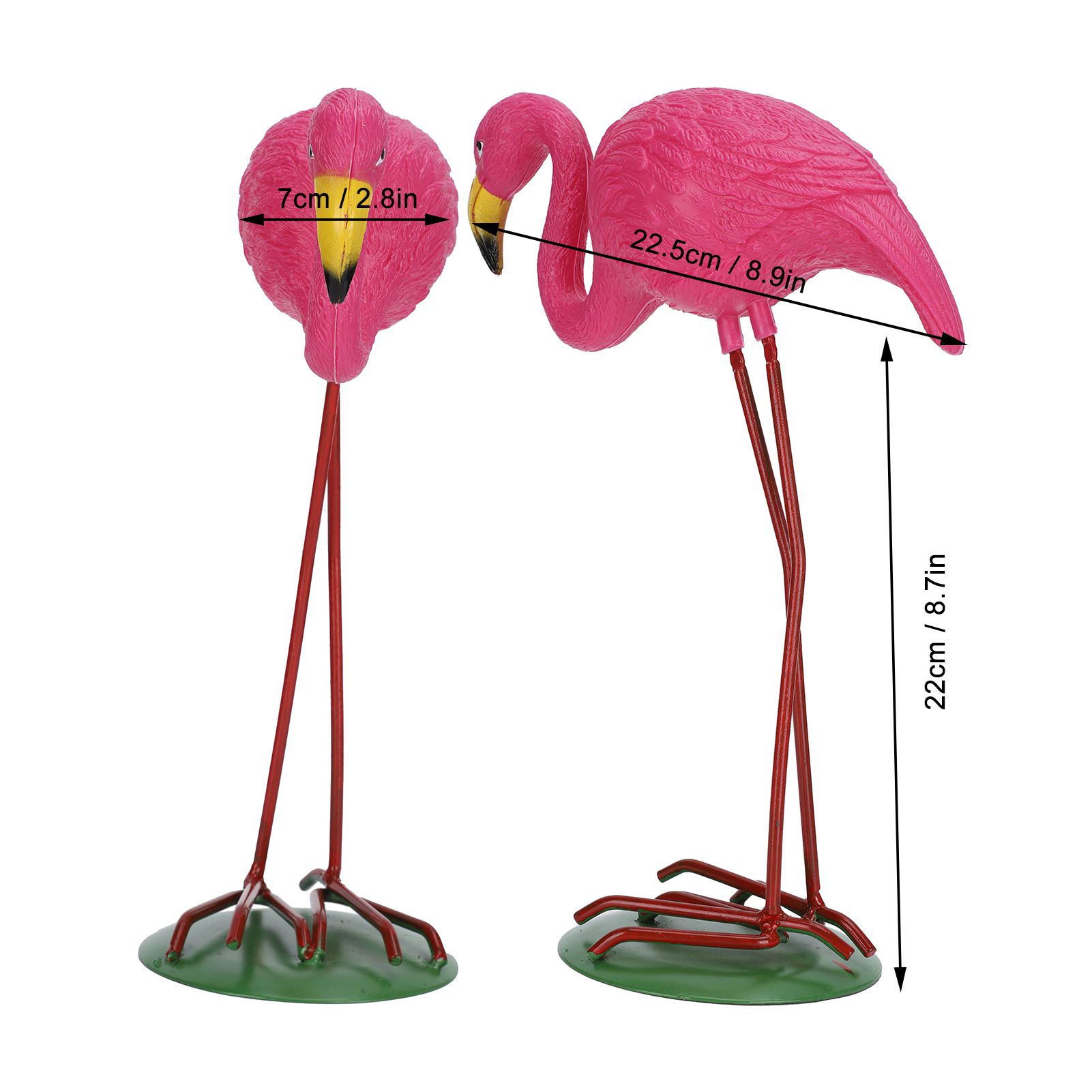 High Simulation Plastic Bird Animal Figurine Lawn Decoration Bird Drive Garden view 14