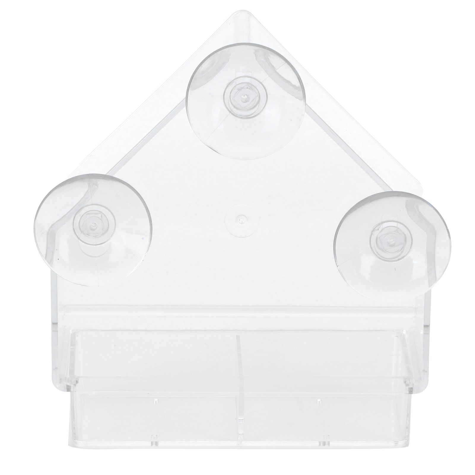 Indoor Outdoor Hanging Bird Feeder PS Transparent Bird Feeding Tool for view 5