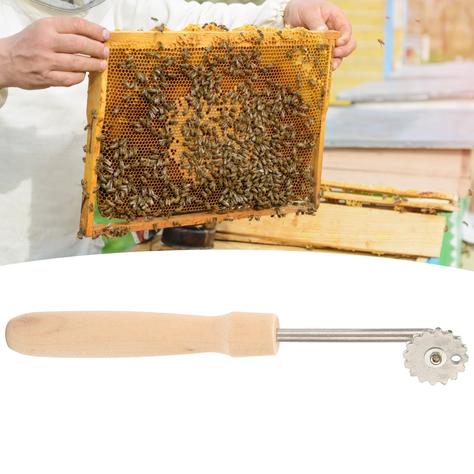 Beekeeping Wire Embedder Beehive Frame Wire Embedding Tool Device Beekeeper view 9