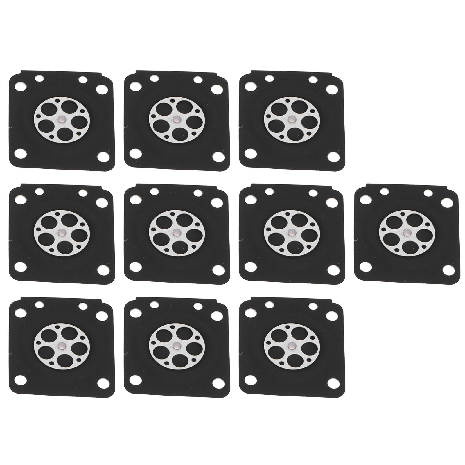 10Pcs/Set Carburetor Diaphragm Gaskets Fit for ZAMA Chainsaw MS210 MS230 MS2500 view 2