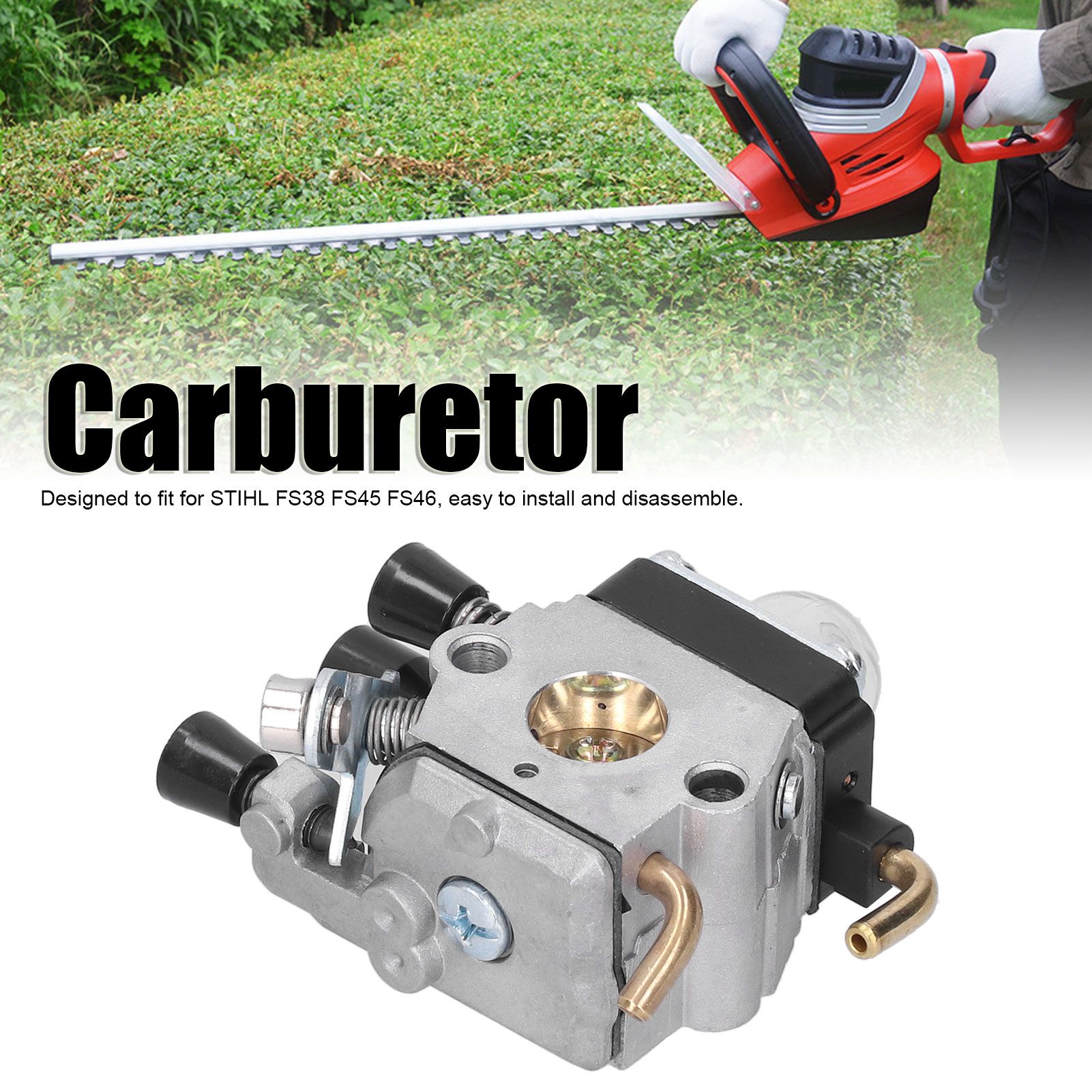 Carburetor Air Filter Gasket Kit Trimmer Accessories Fit for STIHL FS38 FS45 FS46 view 12