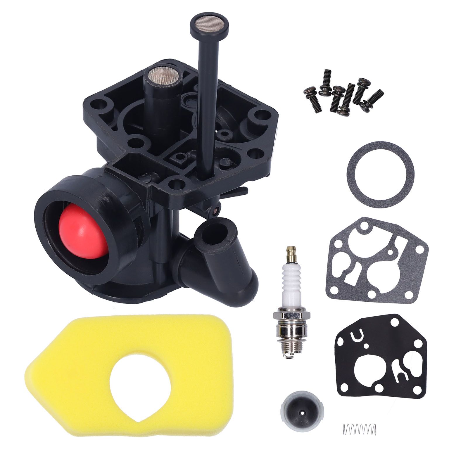 Carburetor Kit Fit for 795477 795469 794147 699660 794161 498811 698369 Lawn view 3