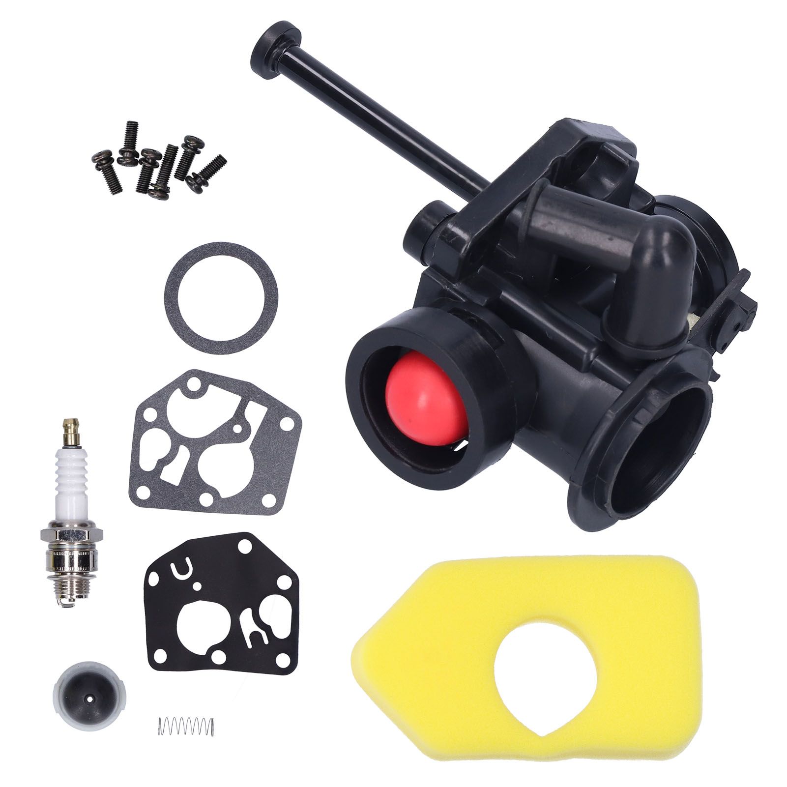 Carburetor Kit Fit for 795477 795469 794147 699660 794161 498811 698369 Lawn view 4