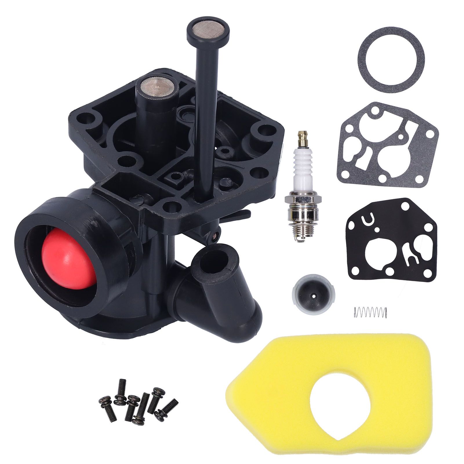 Carburetor Kit Fit for 795477 795469 794147 699660 794161 498811 698369 Lawn view 6