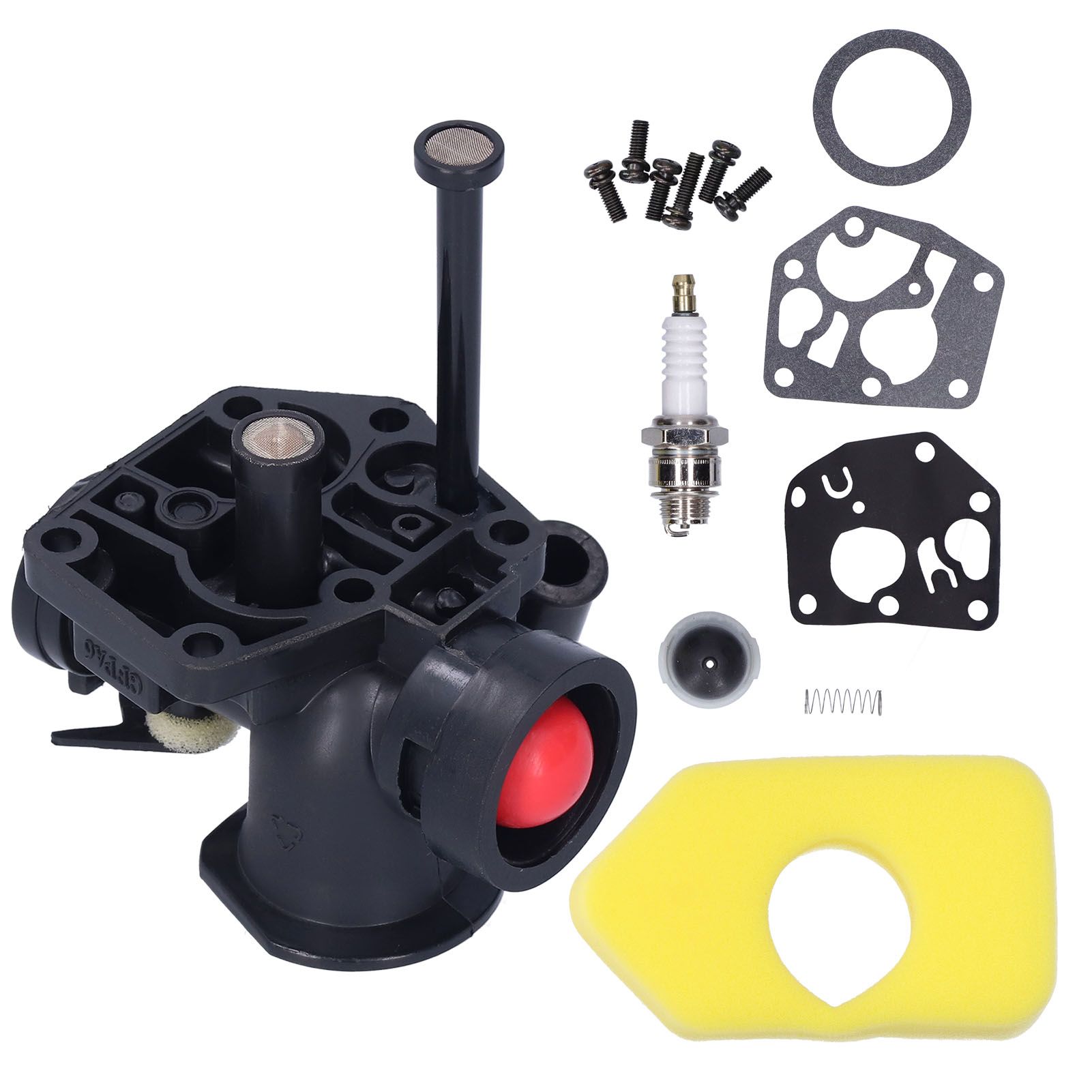 Carburetor Kit Fit for 795477 795469 794147 699660 794161 498811 698369 Lawn view 8