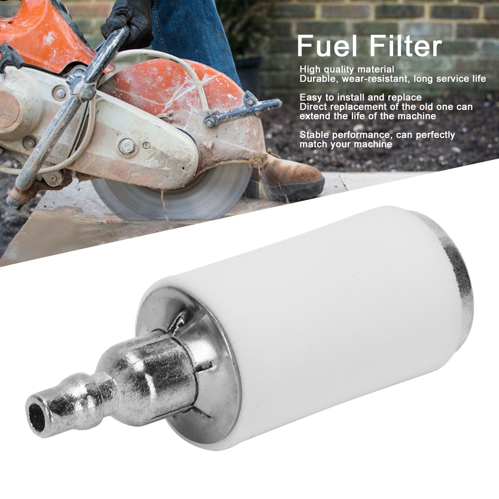 10PCS Replacement Fuel Gas Filter Fit for Husqvarna Cutting Machine Garden view 15