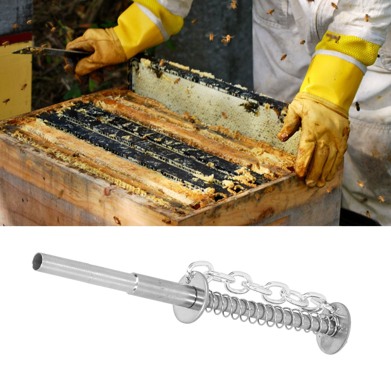Professional Pollen Grip Manual Pollen Collector Beekeeping Tool Apiculture Tools view 9