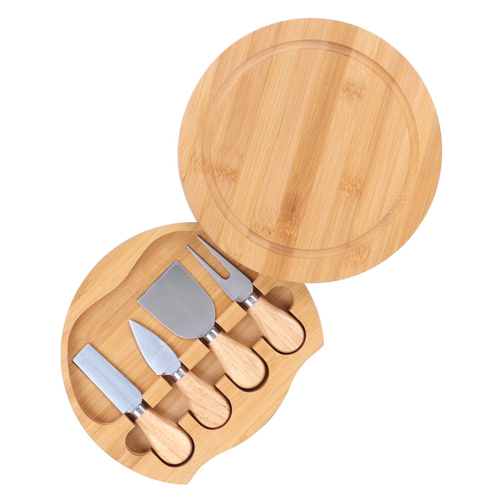 Stainless Steel Cheese Knives Wood Handle Cheese Cutting Knife Cutter Set view 6