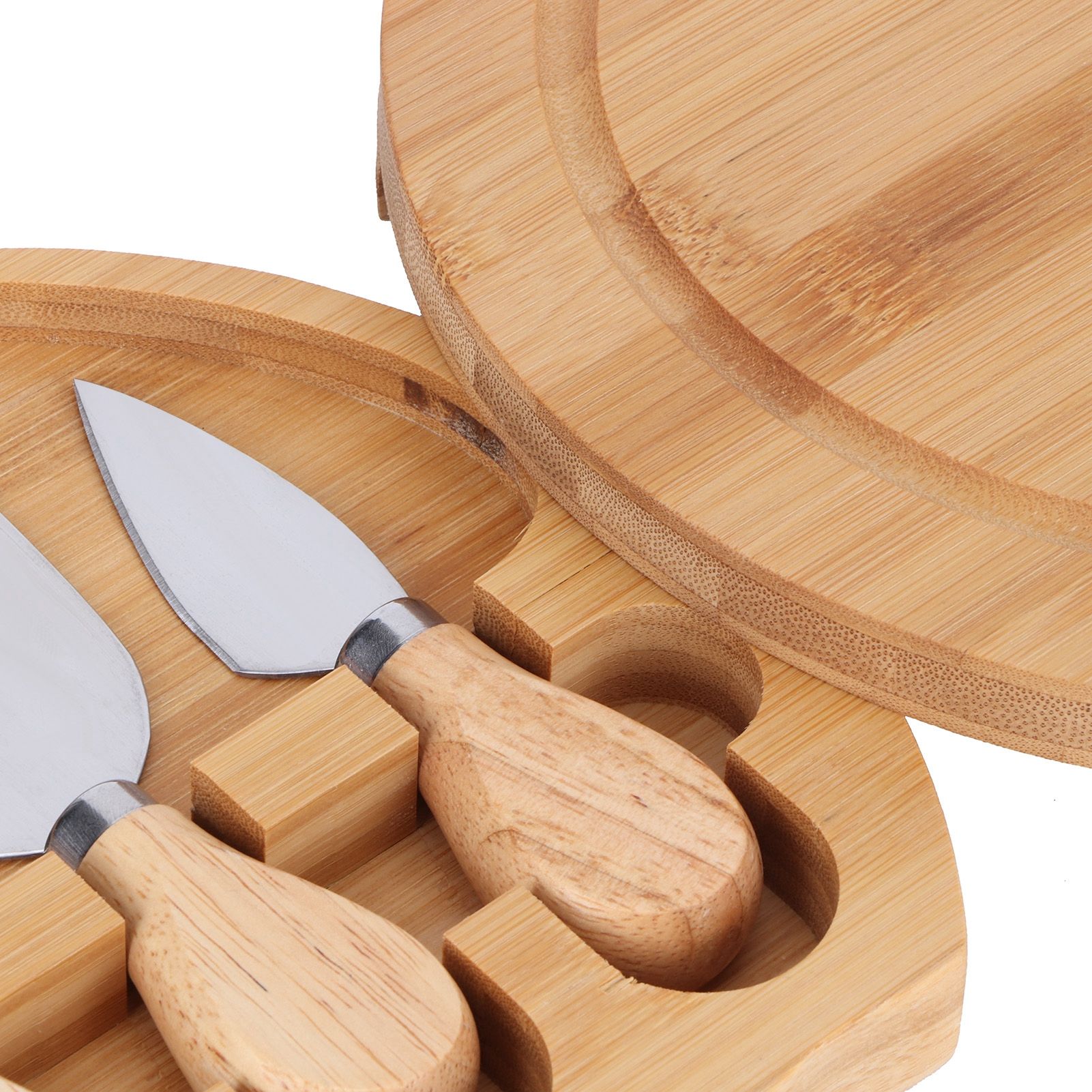 Stainless Steel Cheese Knives Wood Handle Cheese Cutting Knife Cutter Set view 11