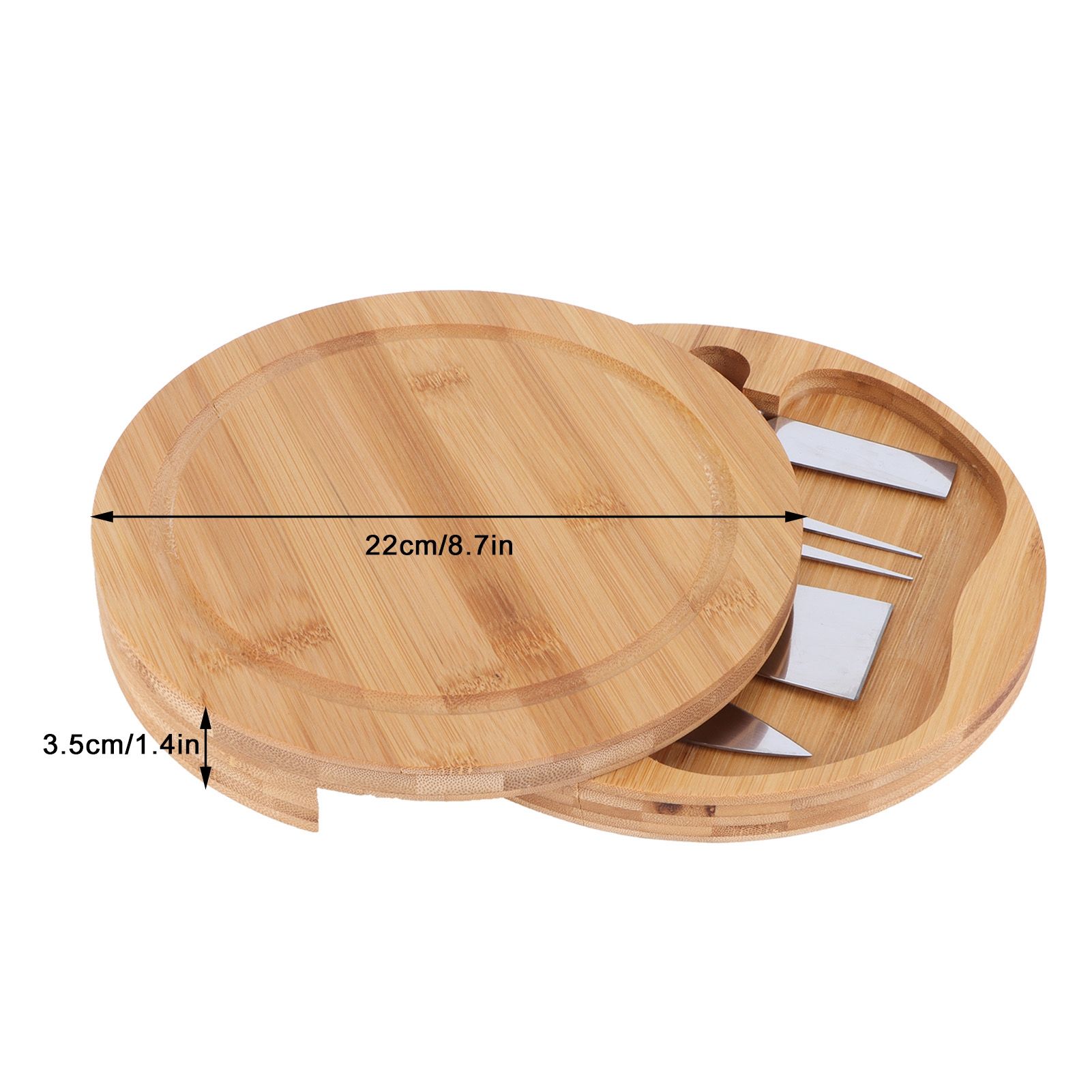 Stainless Steel Cheese Knives Wood Handle Cheese Cutting Knife Cutter Set view 14