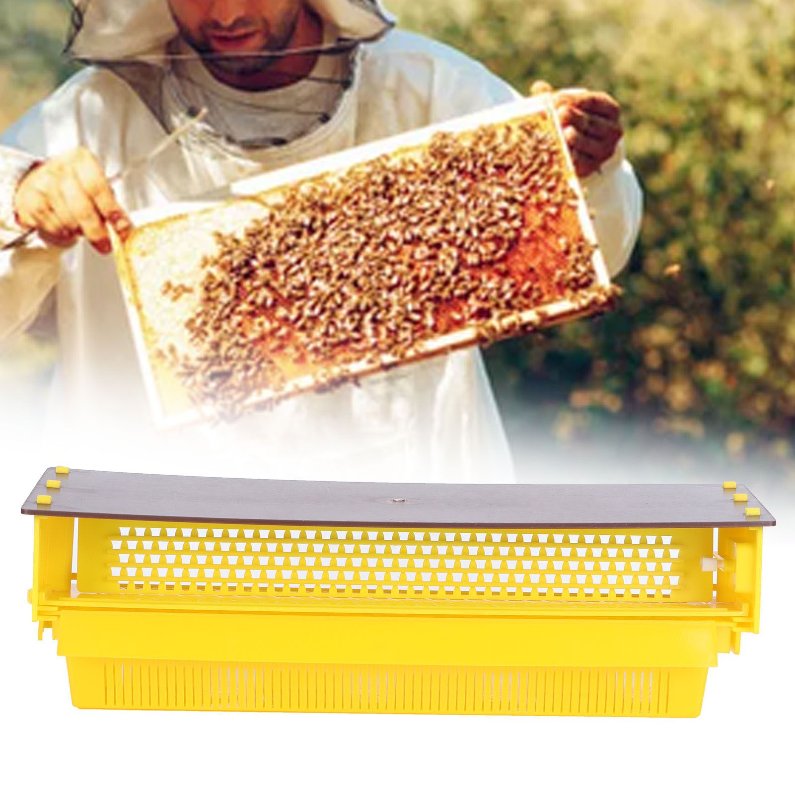 2 Set Pollen Trap Catcher Pollen Collector Apiculture Tools Beekeeping view 10
