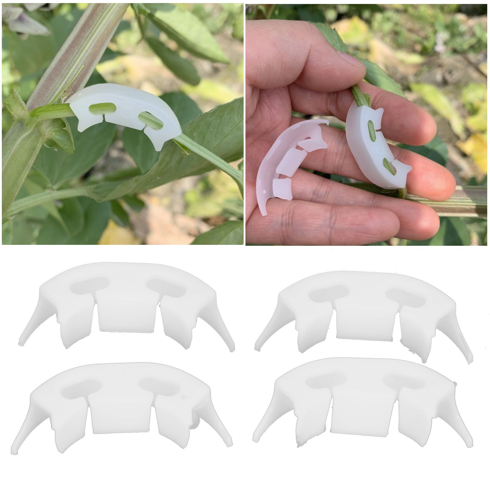 100Pcs Plastic Plant Bender Branch Bending Clips Training Holder Garden Accessory view 9