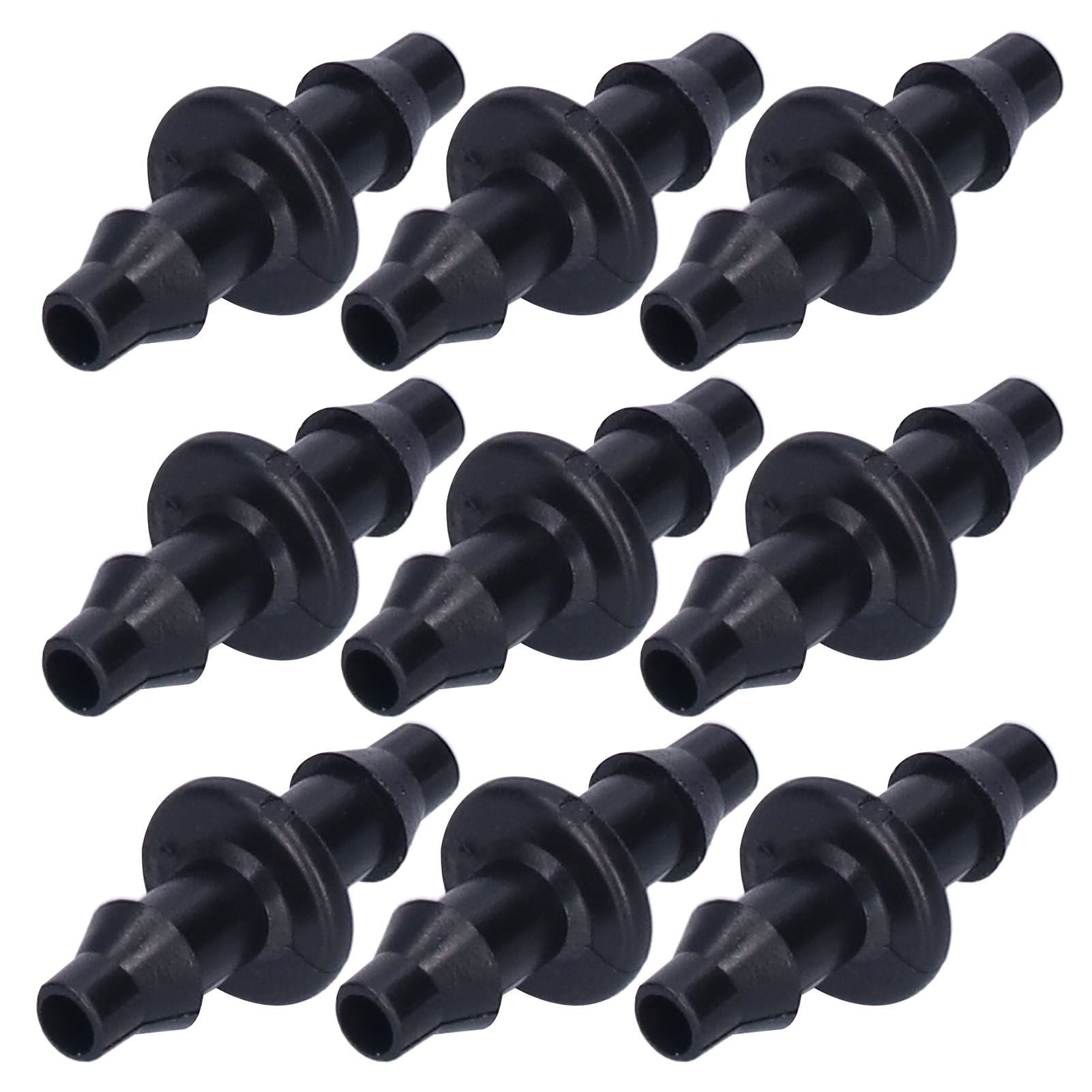 100PCS 4/7 2‑Way Connector Drip Irrigation Connector Fitting Garden Irrigation view 3