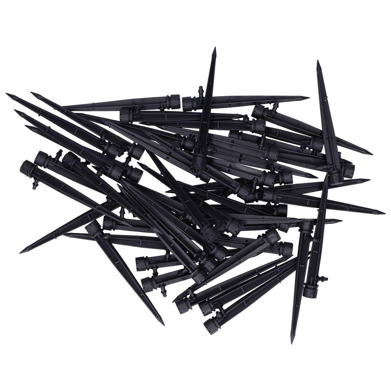 50PCS 360 Degree Adjustable Irrigation Drippers 8‑Hole Garden Irrigation — image 1