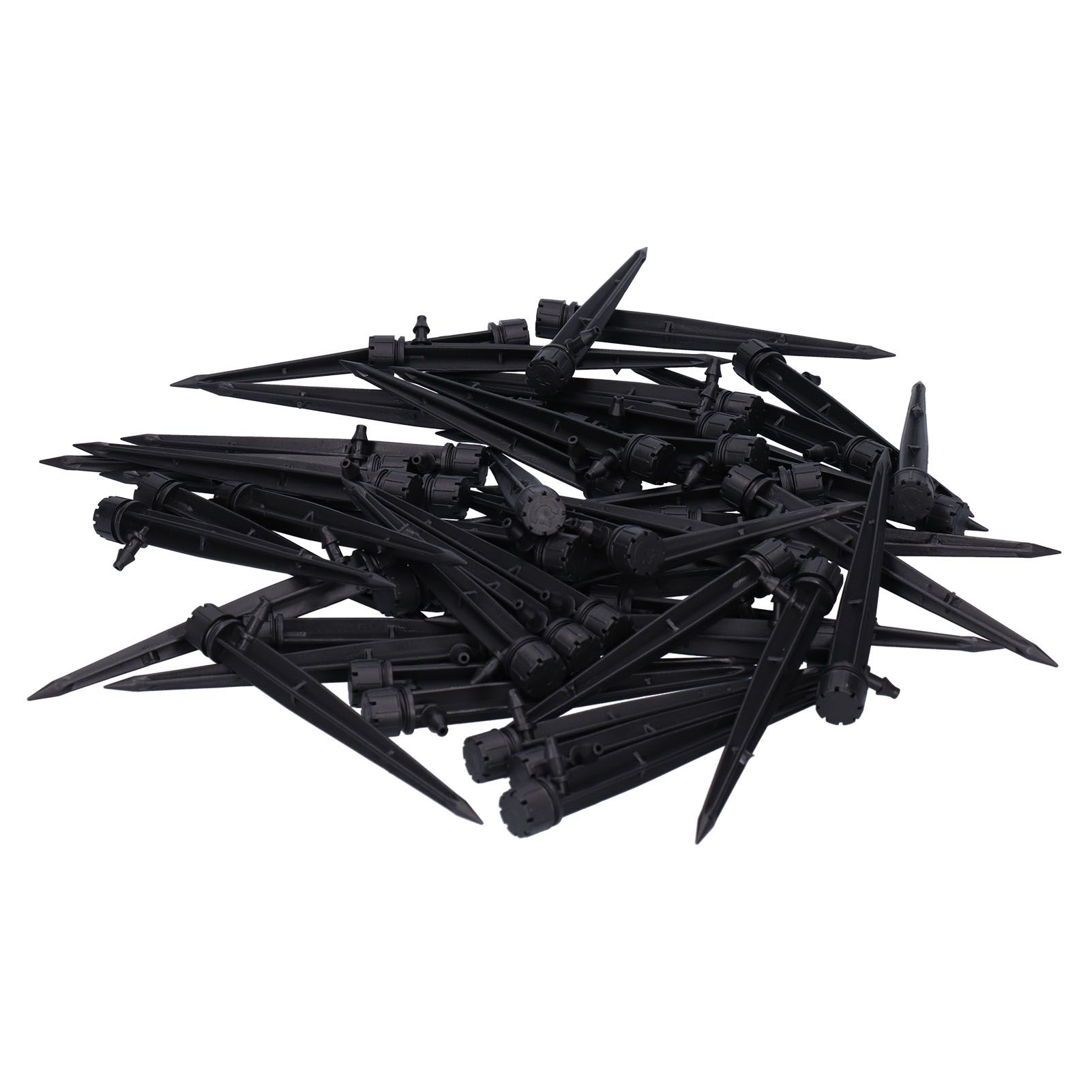50PCS 360 Degree Adjustable Irrigation Drippers 8‑Hole Garden Irrigation view 2