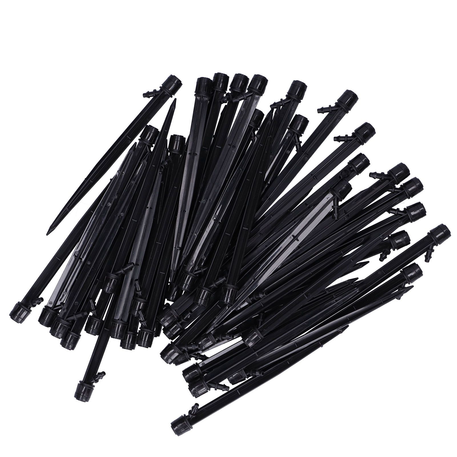 50PCS 1/4 Ground Insert Type Irrigation Dripper Drip Sprinkler for Garden — image 1