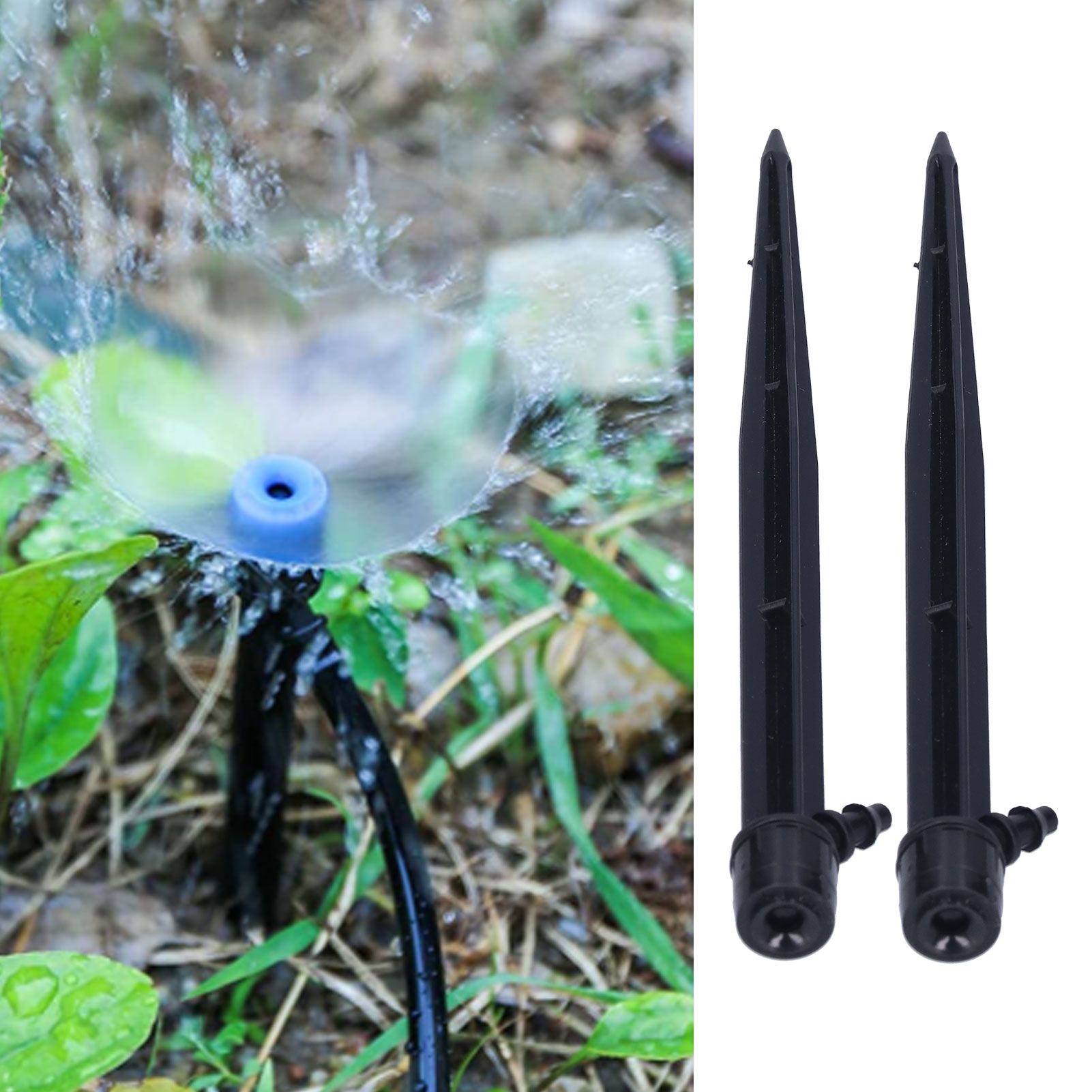 50PCS 1/4 Ground Insert Type Irrigation Dripper Drip Sprinkler for Garden view 10