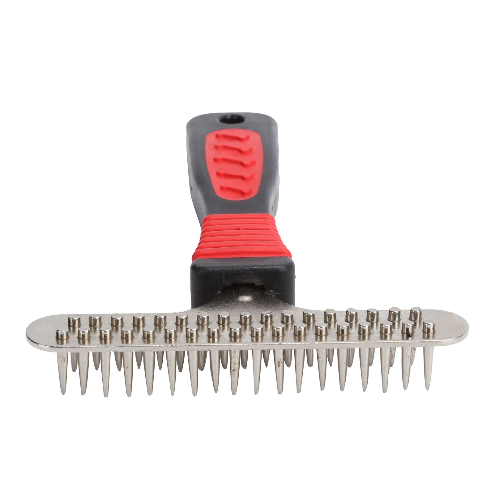 Pet Fur Grooming Rake Stainless Steel Cleaning Brush Comb Dematting Tool for