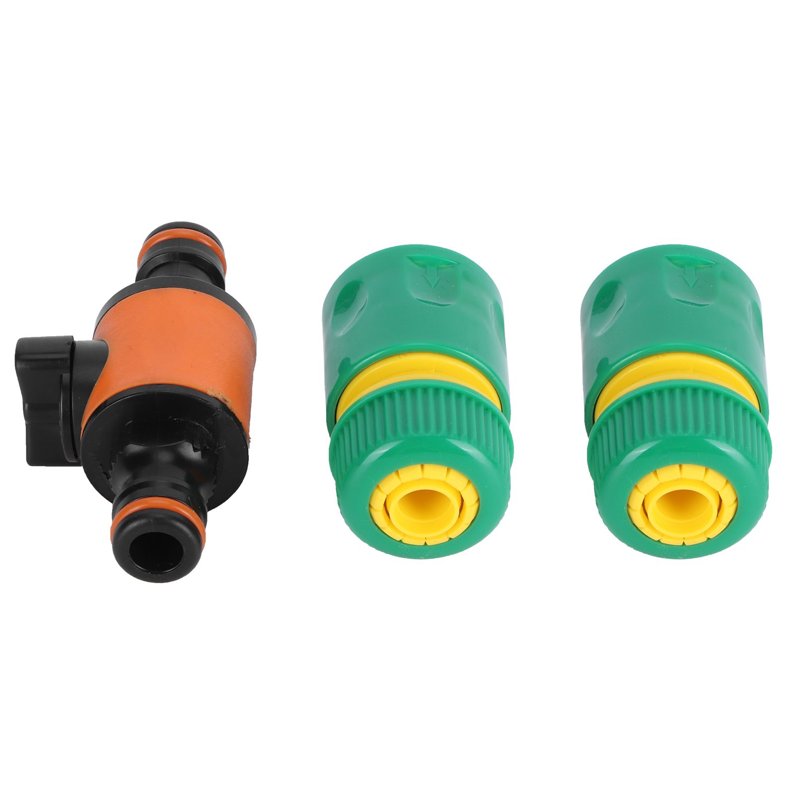 3PCS /Set American Type On/Off Ball Valve Garden Hose Quick Connectors Hose view 2