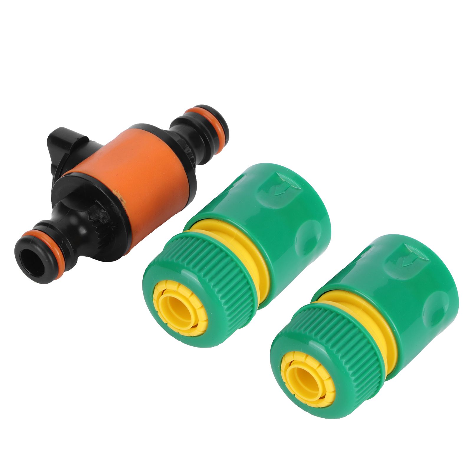 3PCS /Set American Type On/Off Ball Valve Garden Hose Quick Connectors Hose view 3