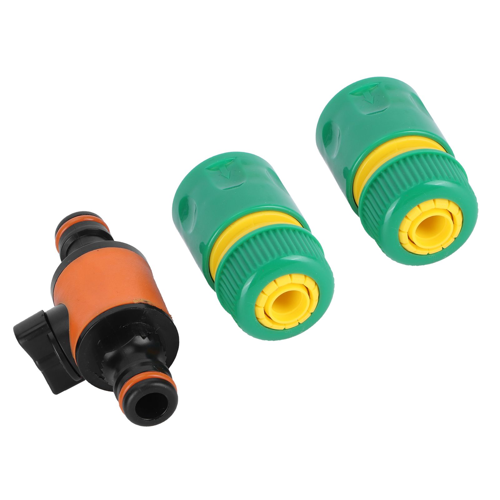 3PCS /Set American Type On/Off Ball Valve Garden Hose Quick Connectors Hose view 5