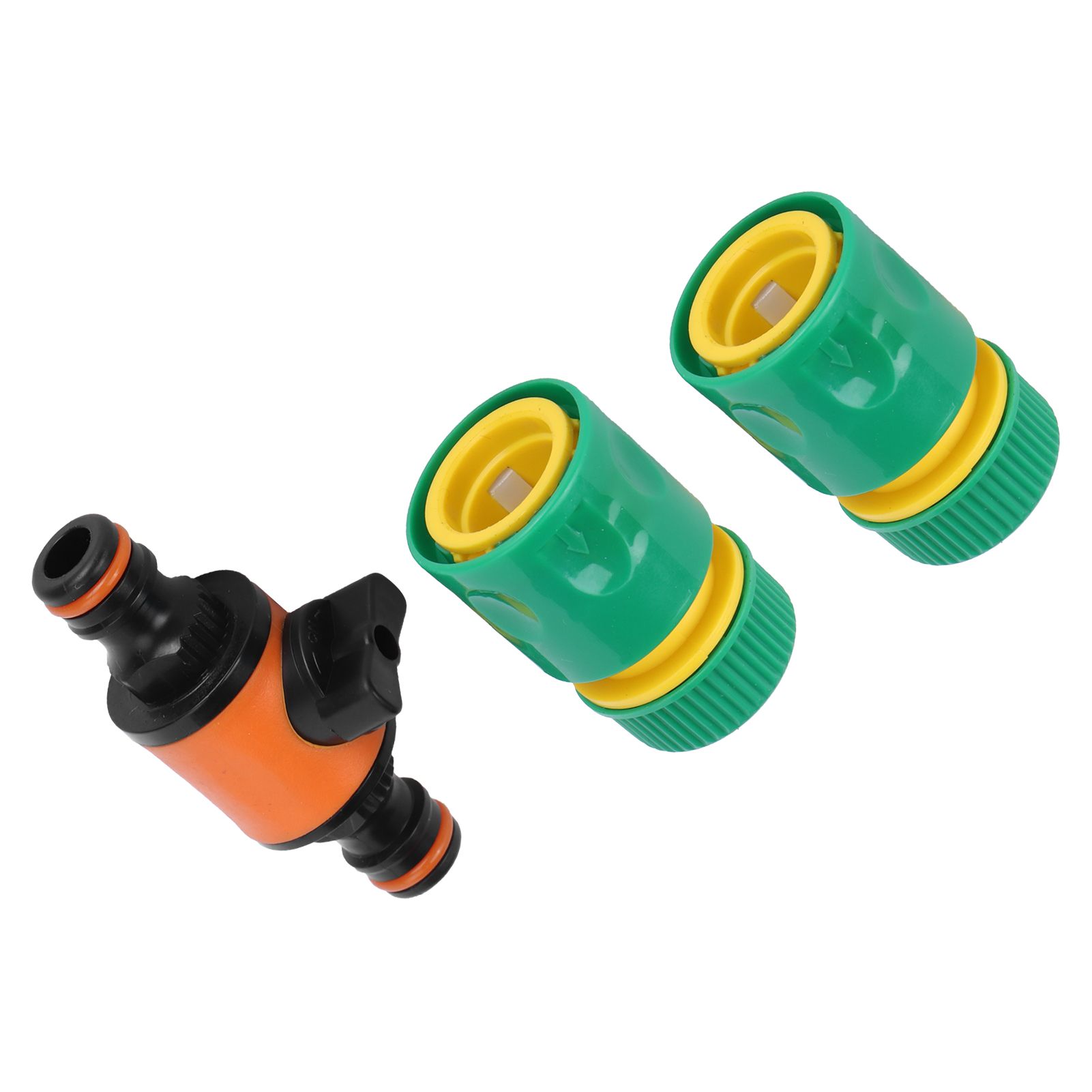 3PCS /Set American Type On/Off Ball Valve Garden Hose Quick Connectors Hose view 7