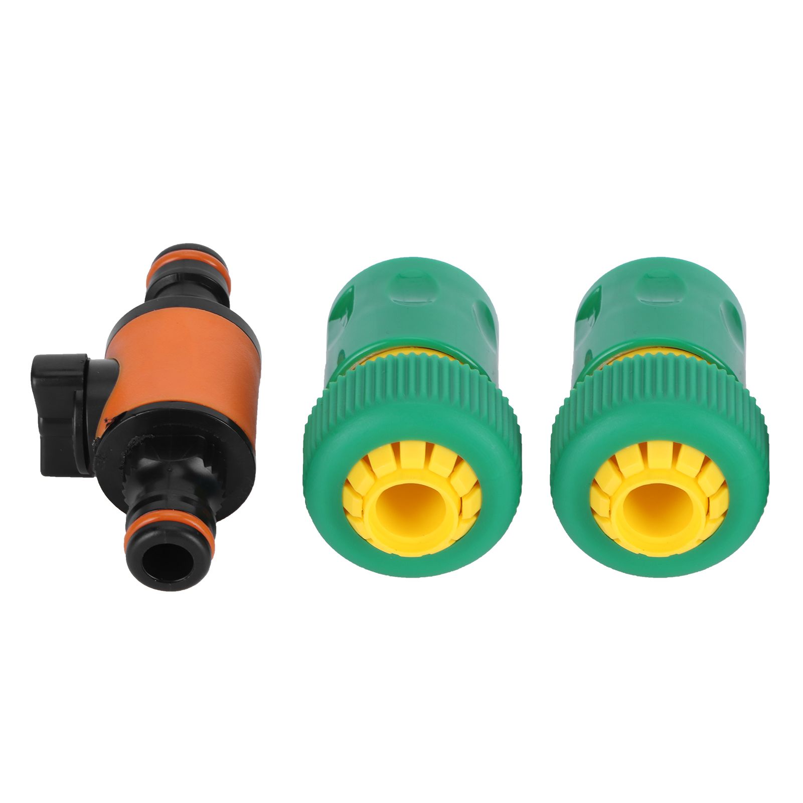 3PCS /Set American Type On/Off Ball Valve Garden Hose Quick Connectors Hose view 2