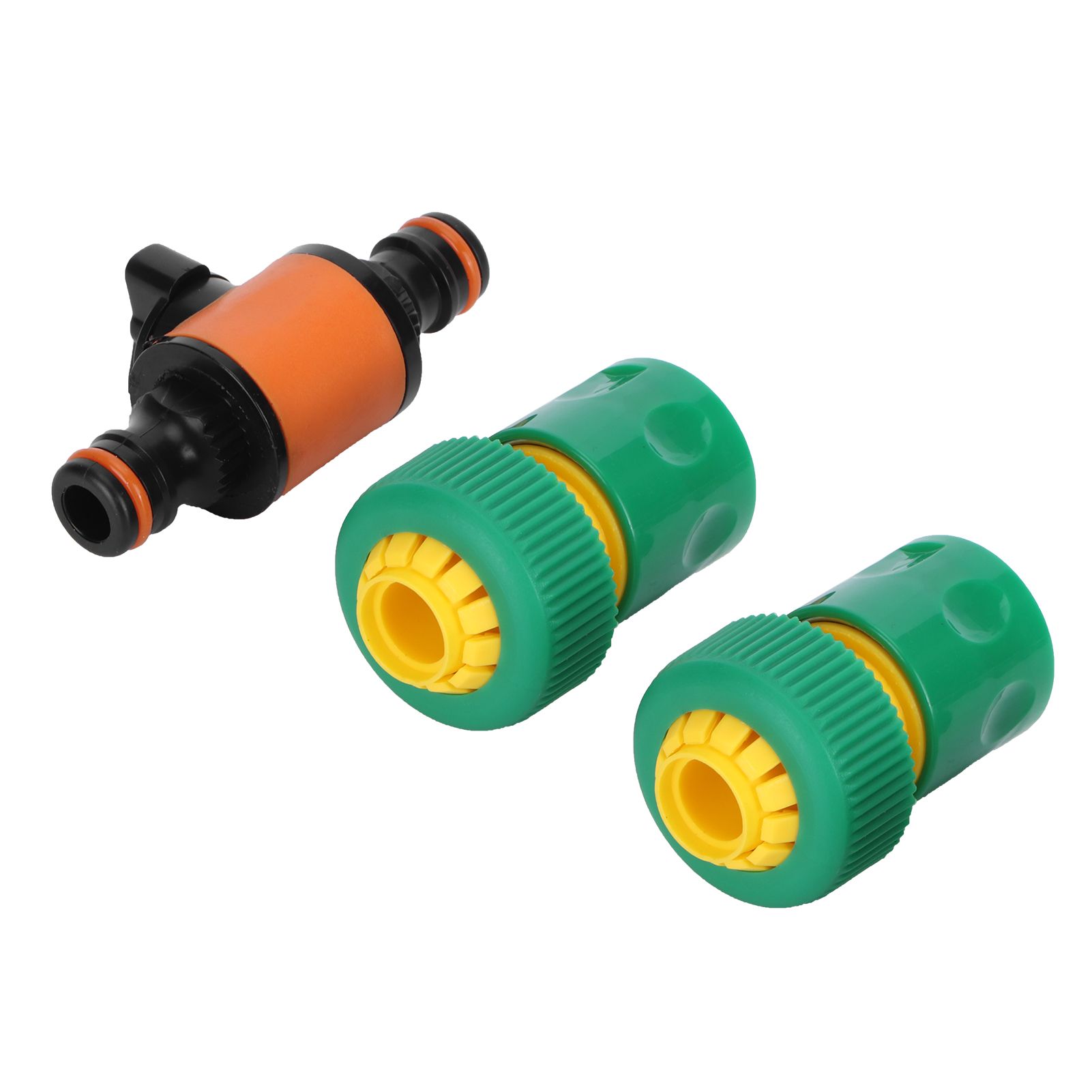 3PCS /Set American Type On/Off Ball Valve Garden Hose Quick Connectors Hose view 3