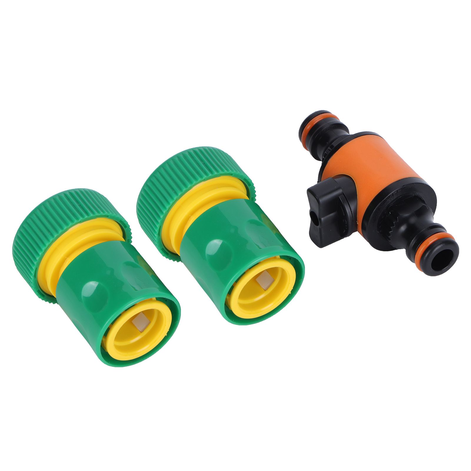 3PCS /Set American Type On/Off Ball Valve Garden Hose Quick Connectors Hose view 4