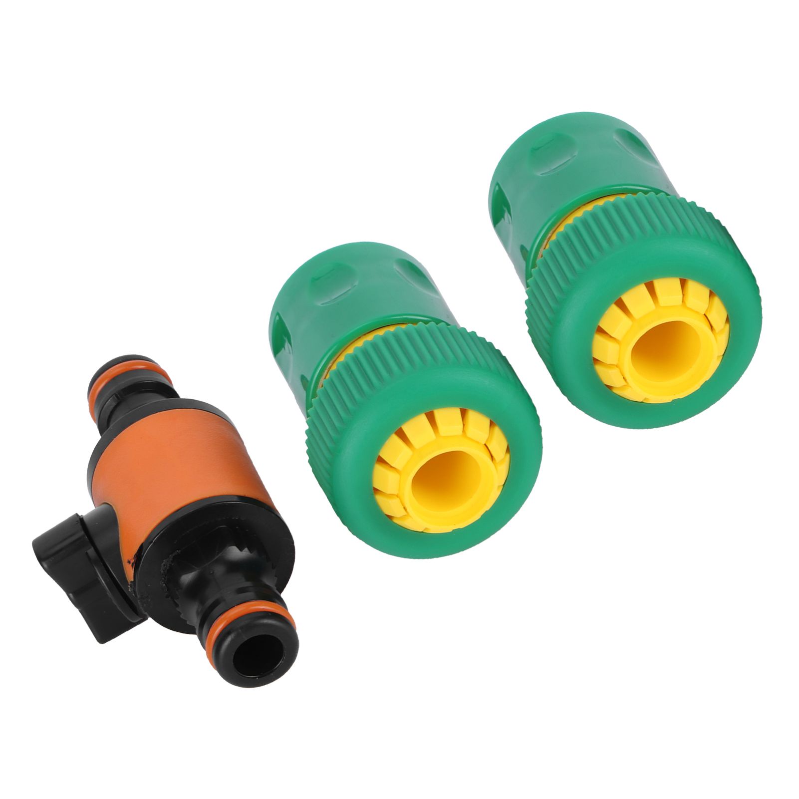 3PCS /Set American Type On/Off Ball Valve Garden Hose Quick Connectors Hose view 5