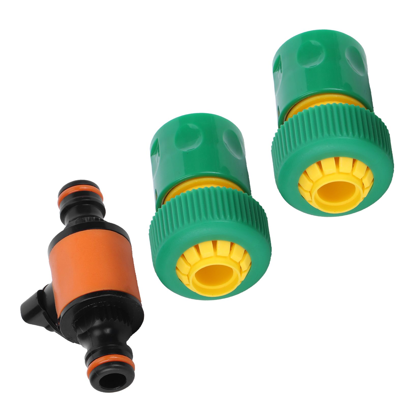3PCS /Set American Type On/Off Ball Valve Garden Hose Quick Connectors Hose view 6