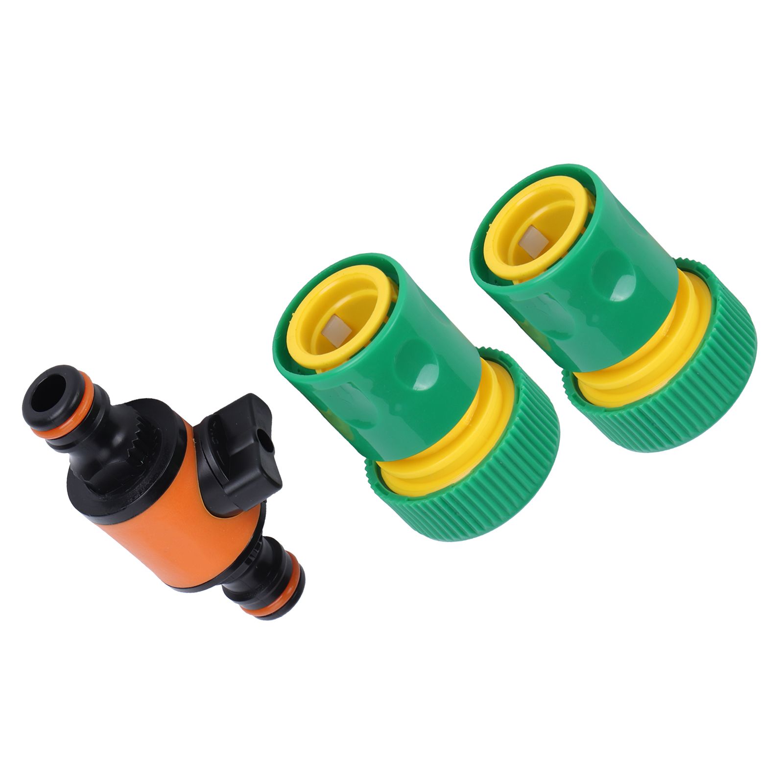 3PCS /Set American Type On/Off Ball Valve Garden Hose Quick Connectors Hose view 7