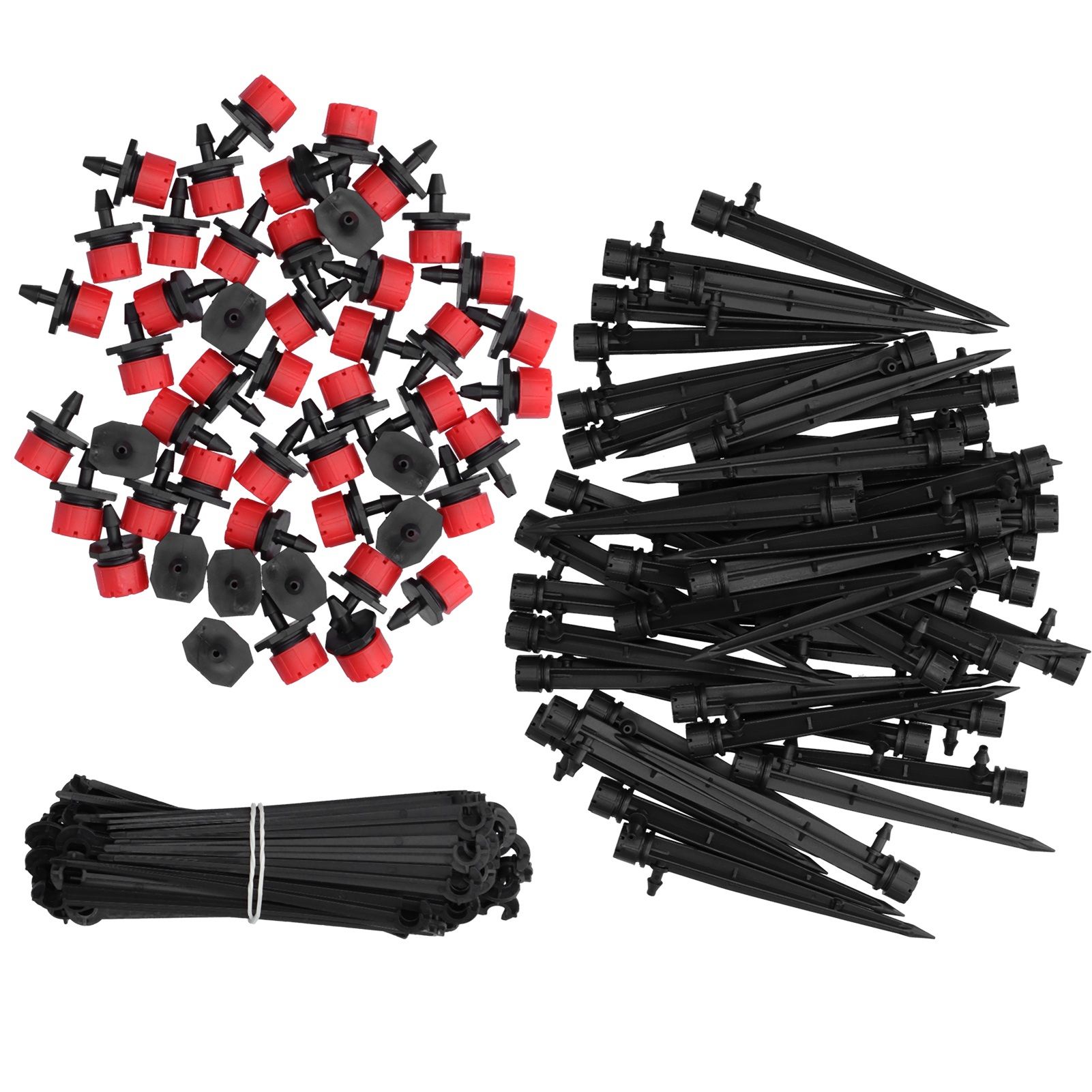 150PCS/Set Drip Irrigation Kit Water Drippers Garden Watering Sprinklers view 3