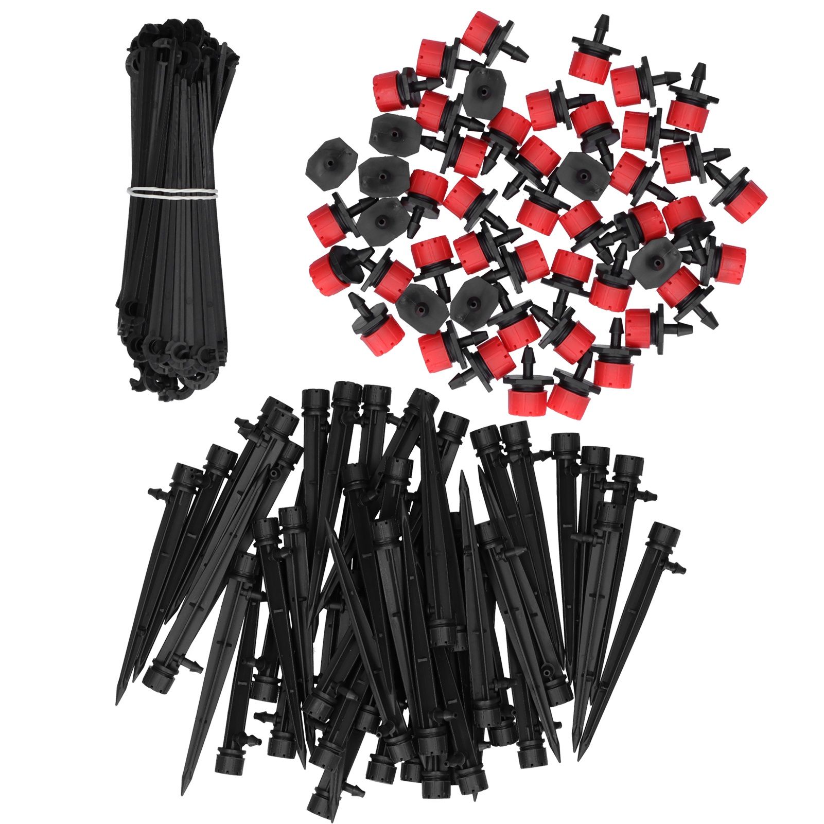 150PCS/Set Drip Irrigation Kit Water Drippers Garden Watering Sprinklers view 4