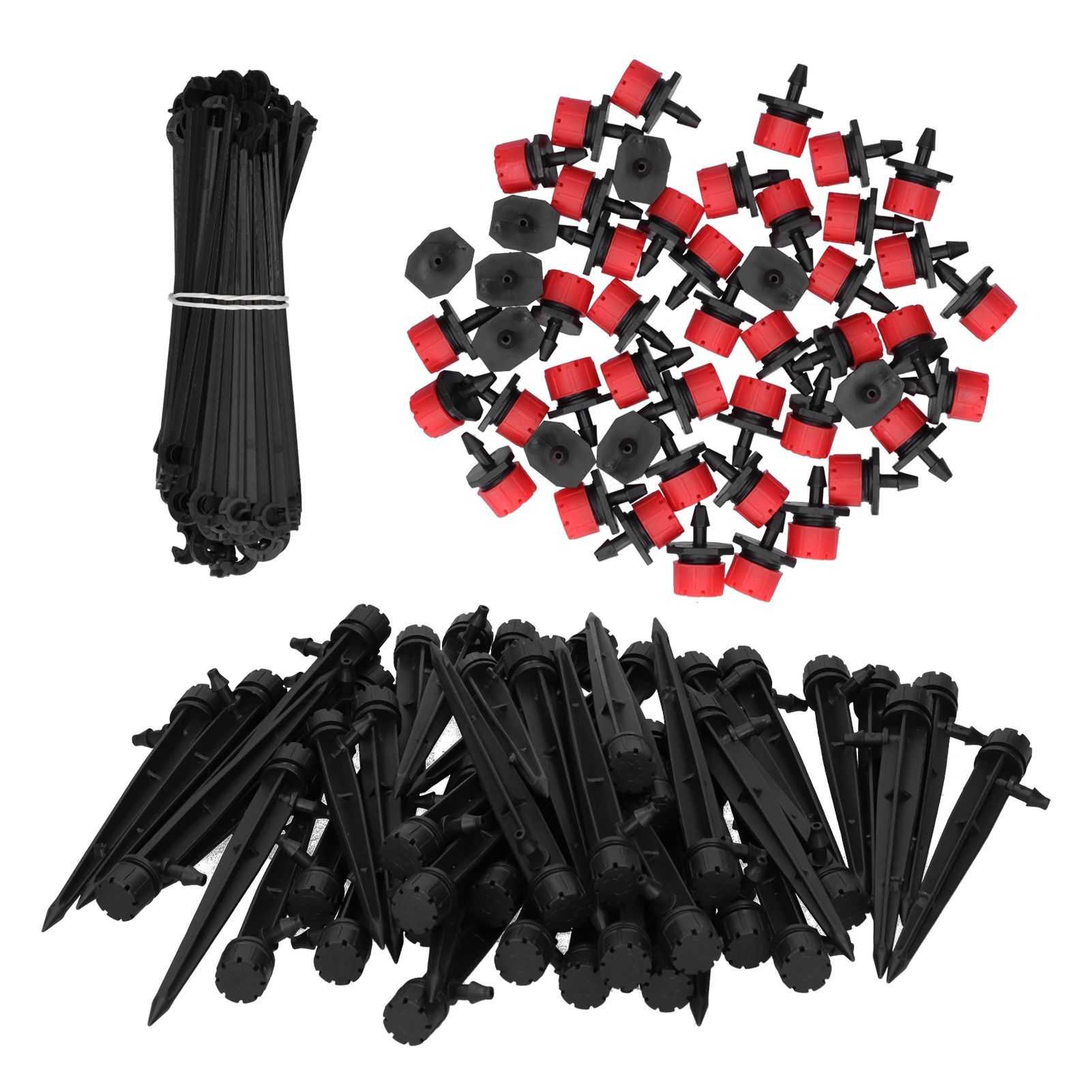 150PCS/Set Drip Irrigation Kit Water Drippers Garden Watering Sprinklers view 6