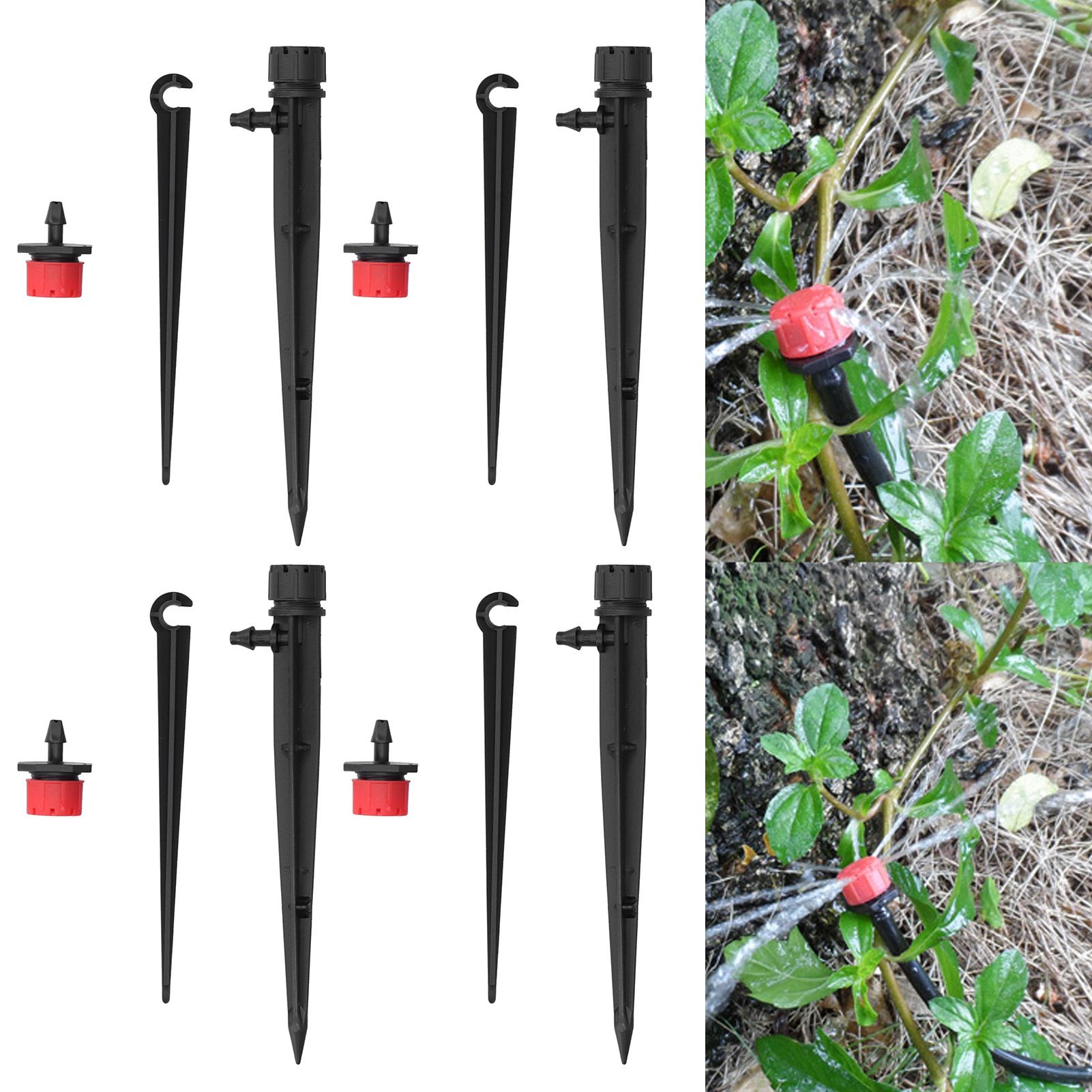150PCS/Set Drip Irrigation Kit Water Drippers Garden Watering Sprinklers view 10