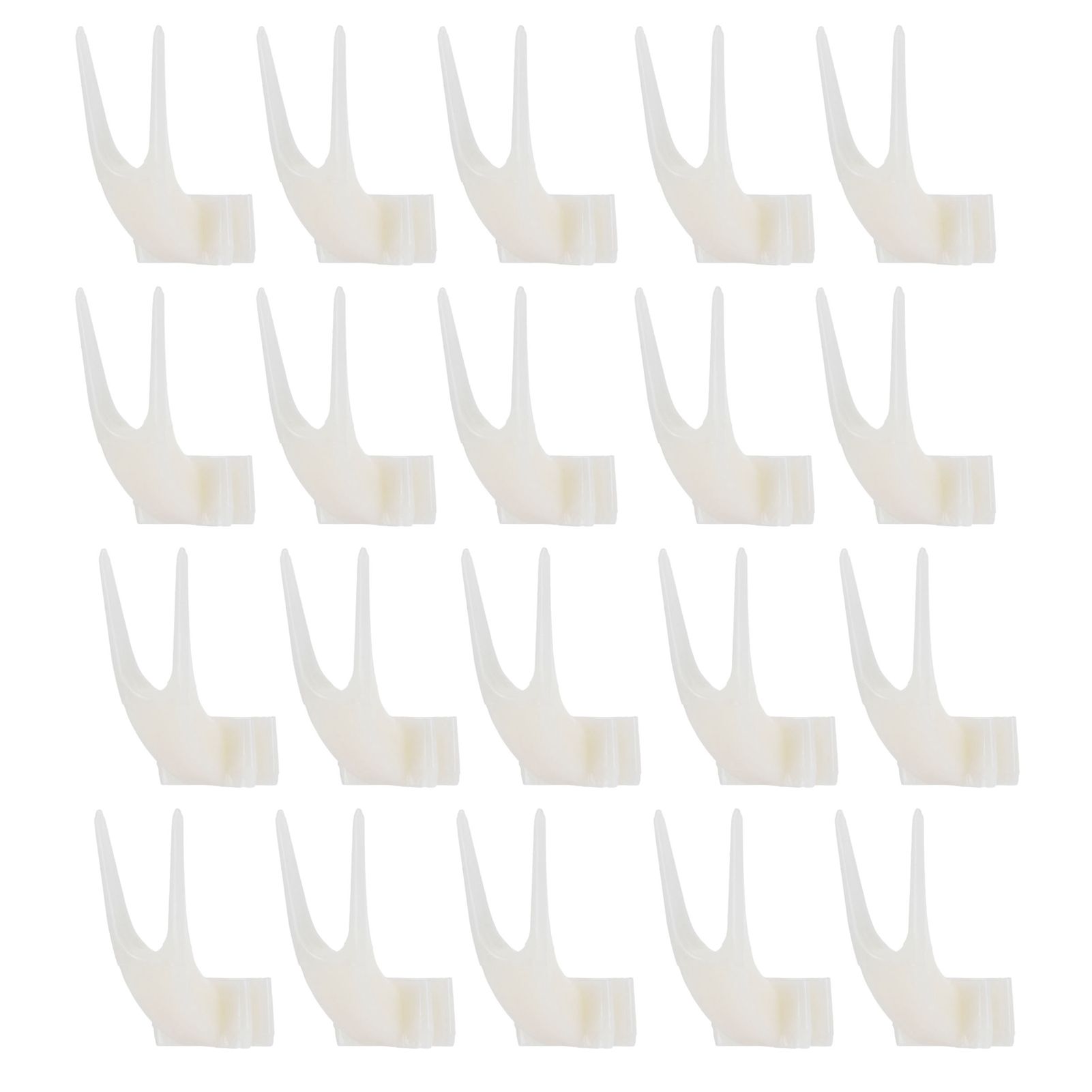 20PCS Bird Fruit Fork Plastic Birds Food Feeder Tool Pet Supplies Birdcage — image 1