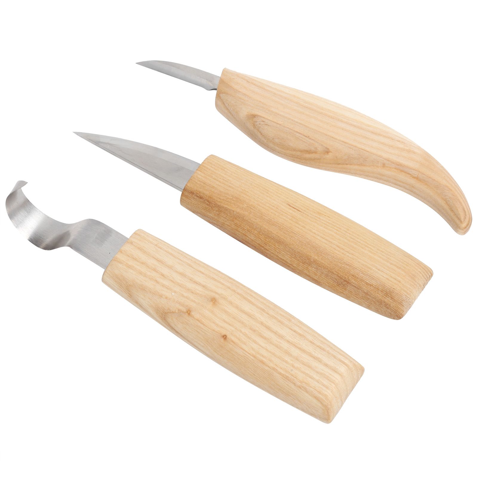 3Pcs/Set DIY Woodcarving Cutter Kit Stainless Steel Knives Woodworking Accessory view 2