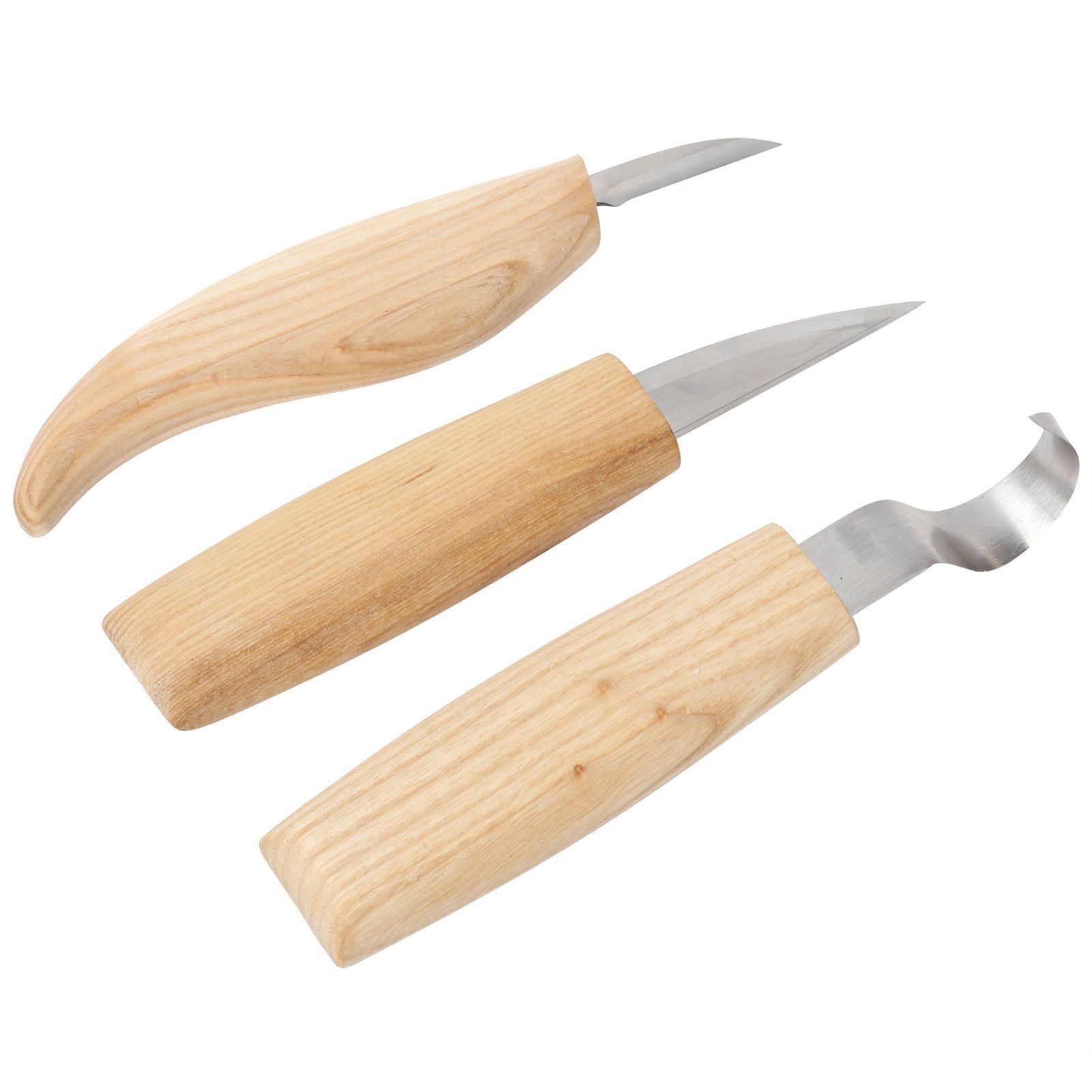 3Pcs/Set DIY Woodcarving Cutter Kit Stainless Steel Knives Woodworking Accessory view 8
