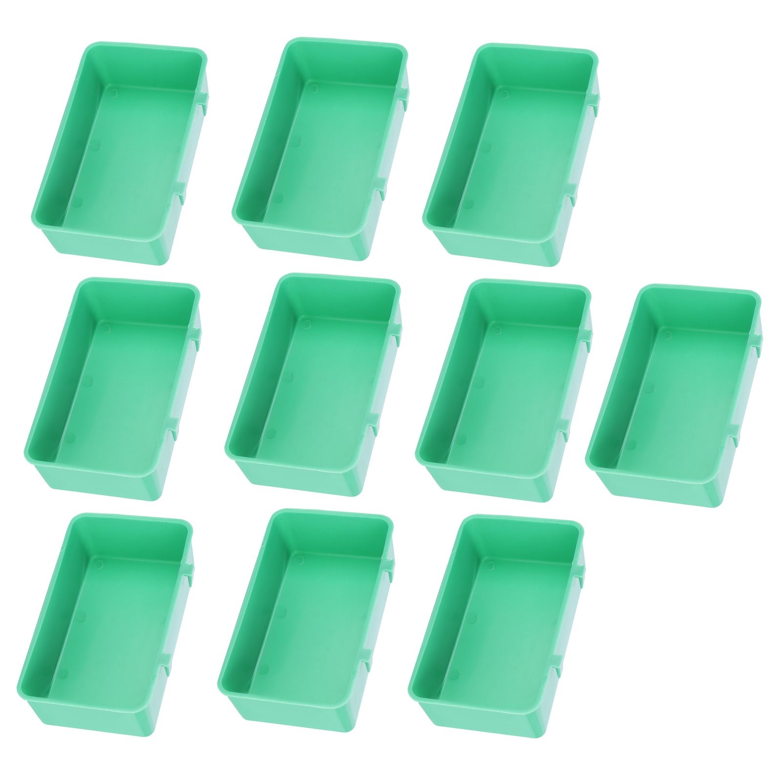 10Pcs Bird Food Water Feeder Plastic Feeding Bowl Trough Bird Bathtub Accessories view 5
