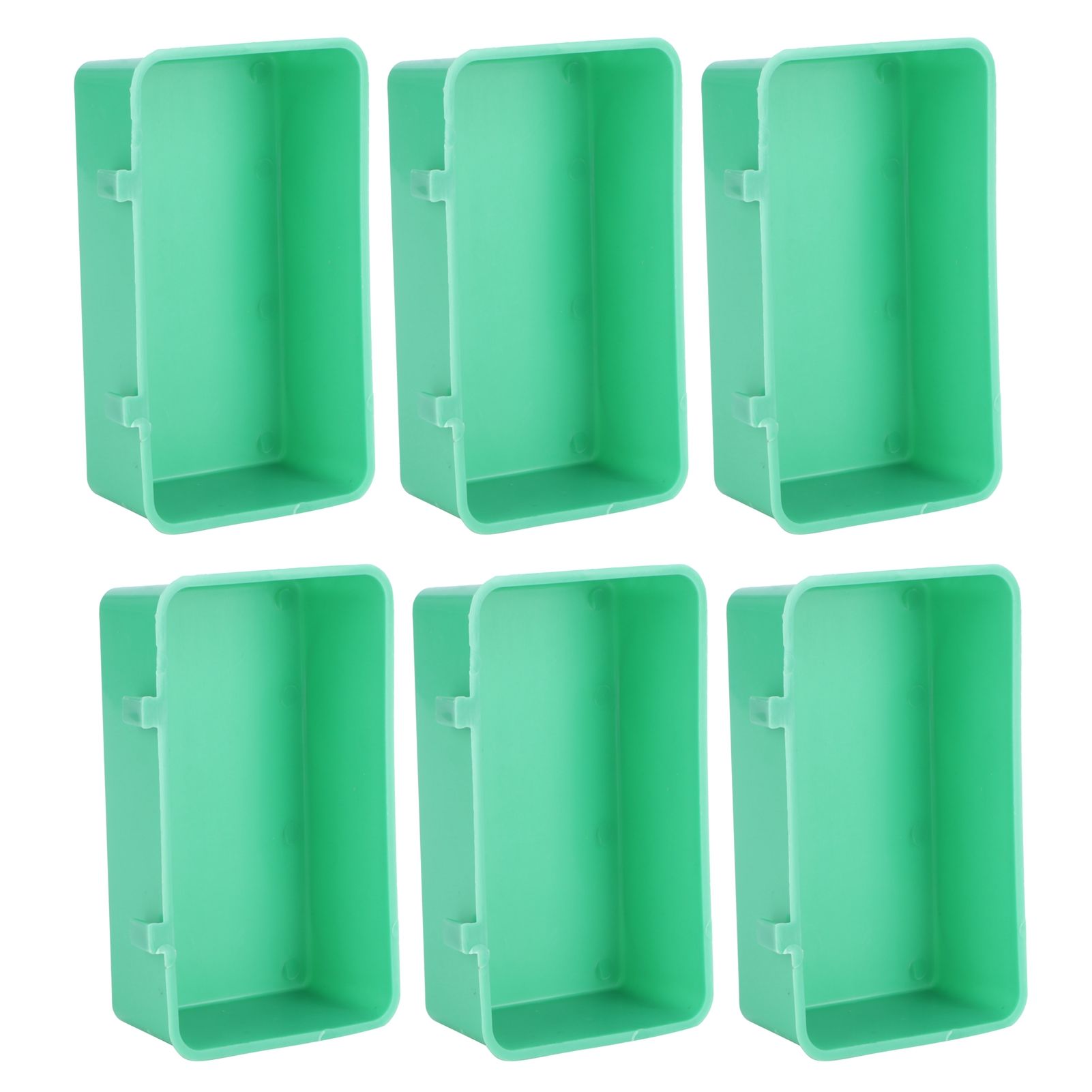 10Pcs Bird Food Water Feeder Plastic Feeding Bowl Trough Bird Bathtub Accessories view 6